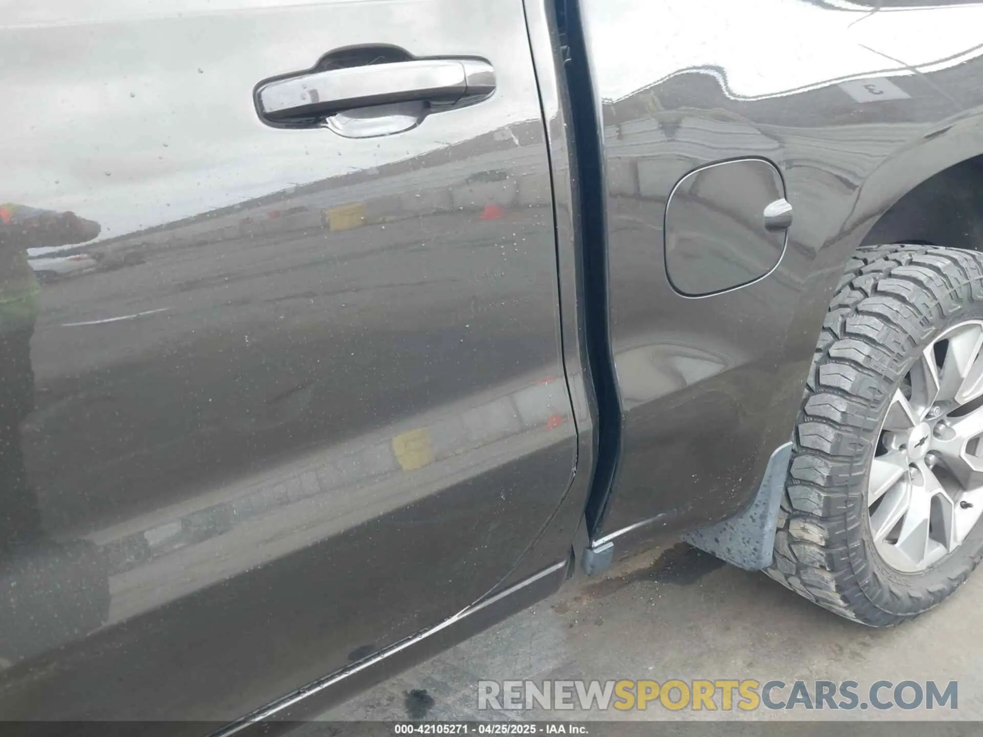 6 Photograph of a damaged car 1GCPWDED3MZ277842 CHEVROLET SILVERADO 1500 2021
