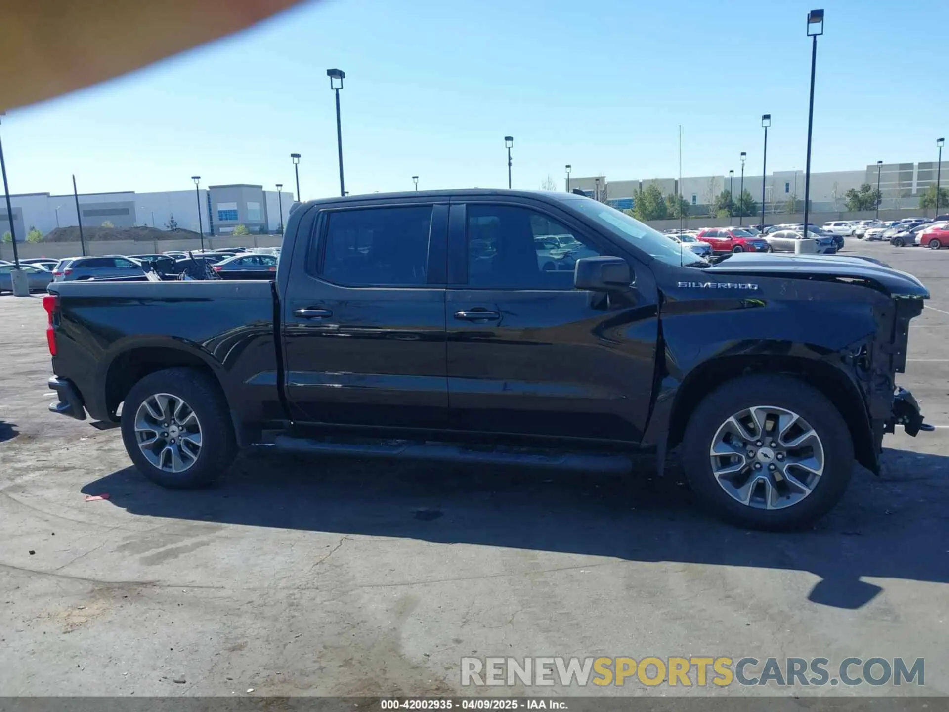 14 Photograph of a damaged car 1GCPWDED4MZ227693 CHEVROLET SILVERADO 1500 2021