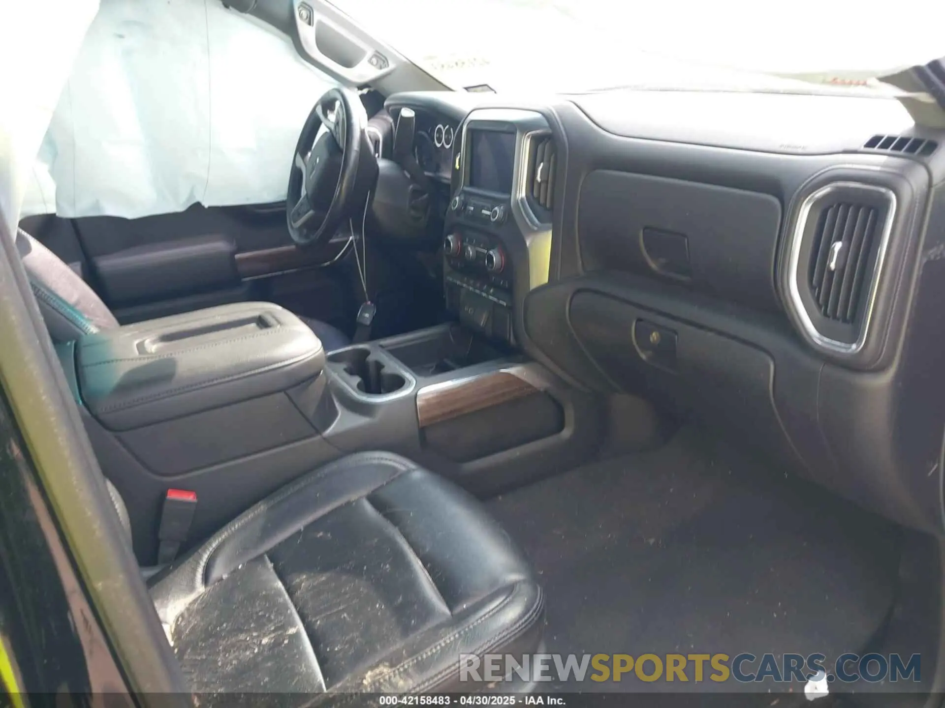 5 Photograph of a damaged car 1GCPWDEDXMZ392292 CHEVROLET SILVERADO 1500 2021