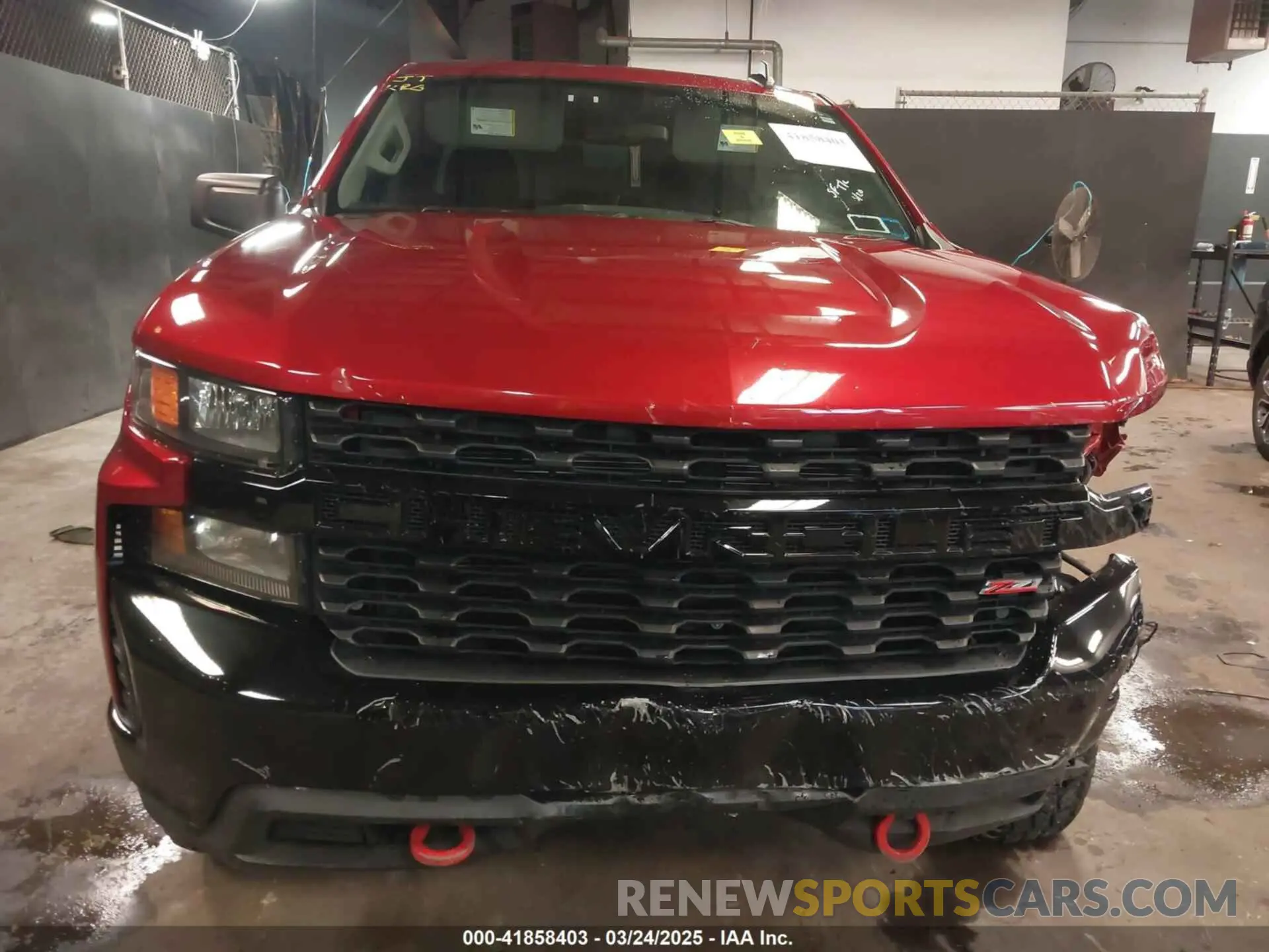 12 Photograph of a damaged car 1GCPYCEF1MZ386922 CHEVROLET SILVERADO 1500 2021