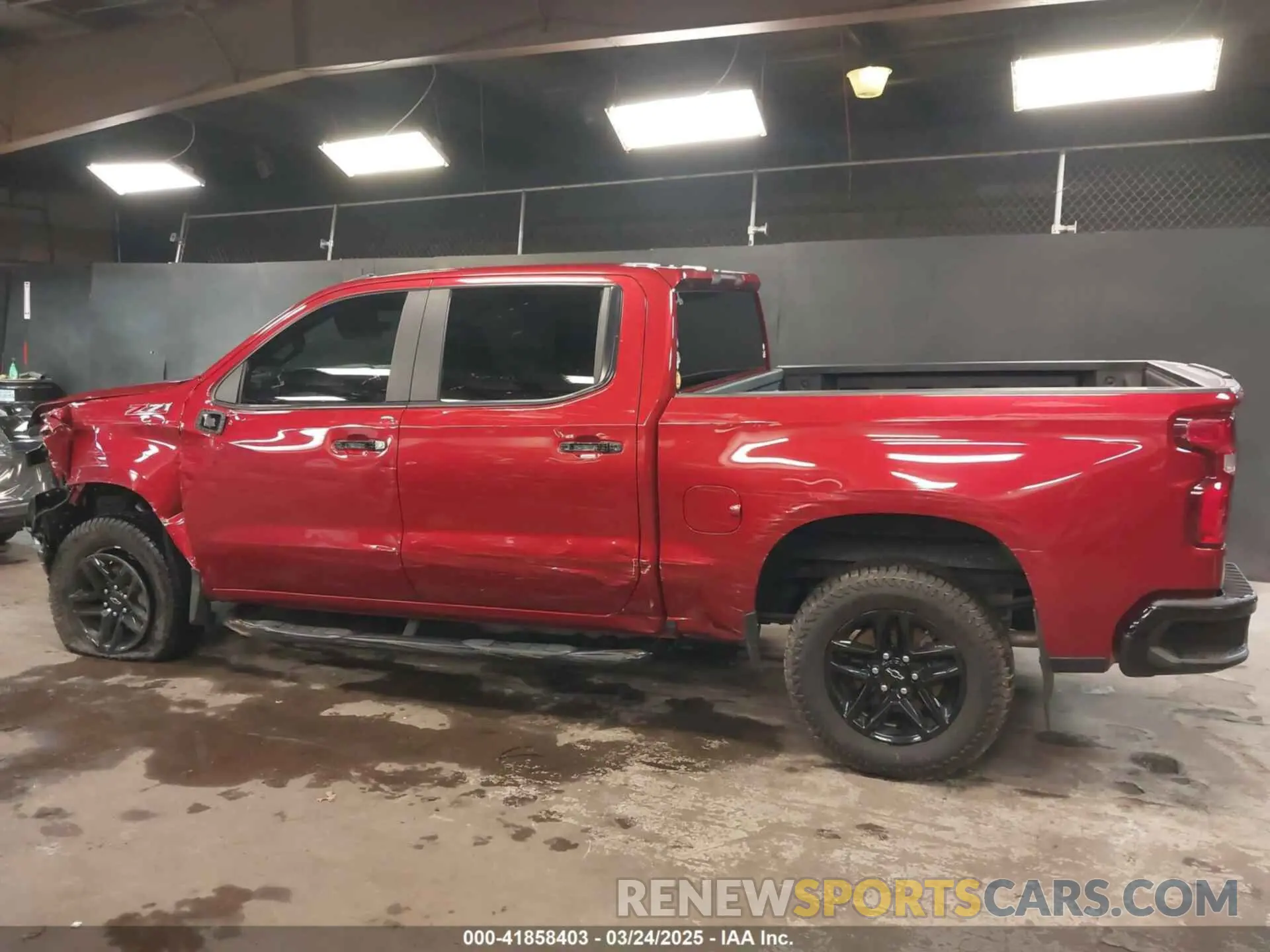 14 Photograph of a damaged car 1GCPYCEF1MZ386922 CHEVROLET SILVERADO 1500 2021