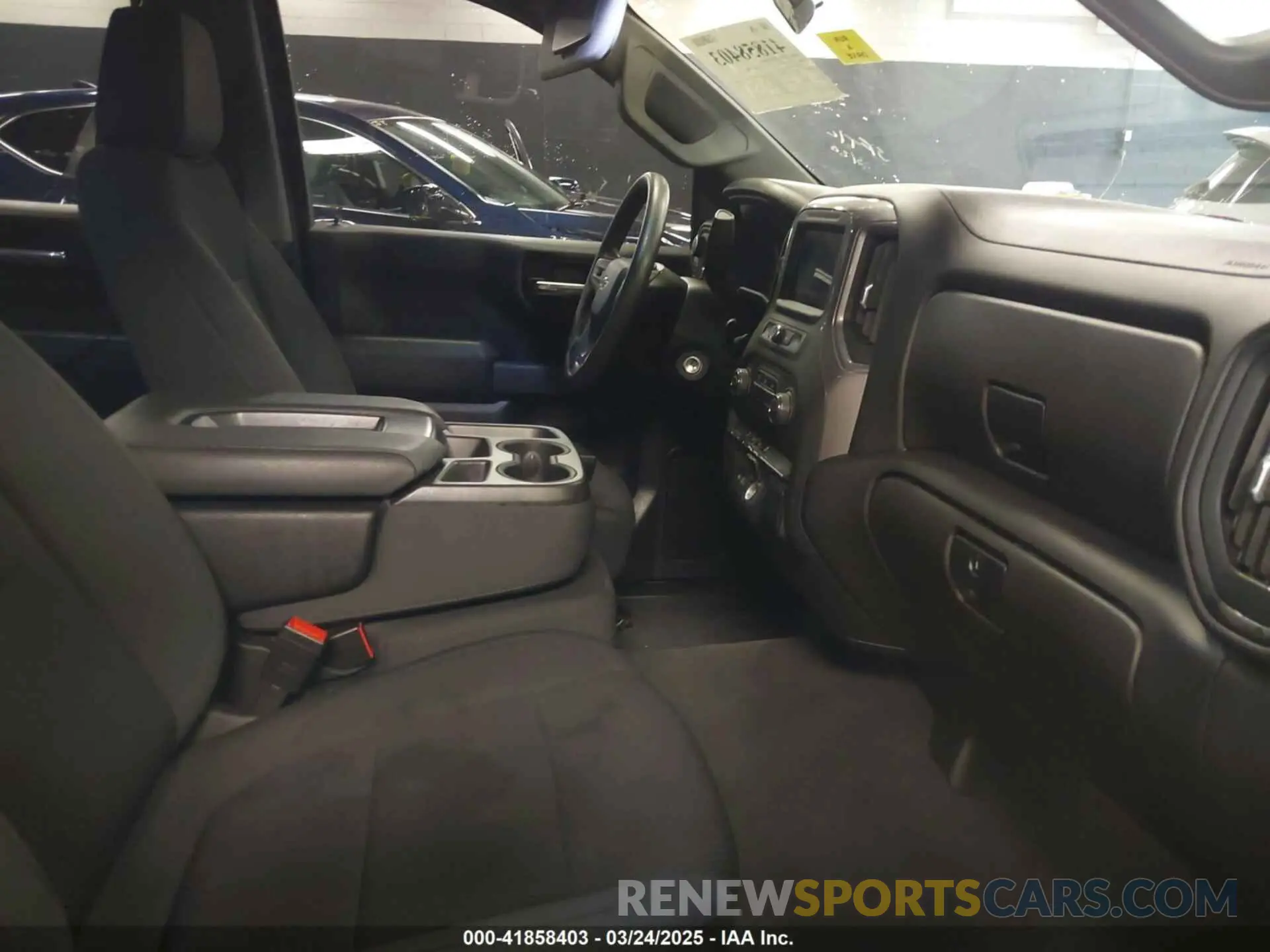 5 Photograph of a damaged car 1GCPYCEF1MZ386922 CHEVROLET SILVERADO 1500 2021