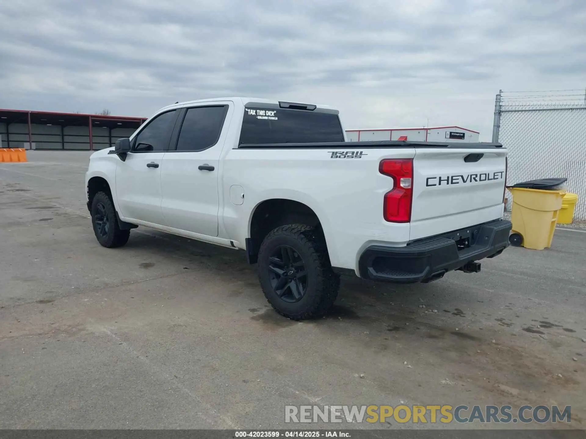 3 Photograph of a damaged car 1GCPYCEF2MZ338488 CHEVROLET SILVERADO 1500 2021