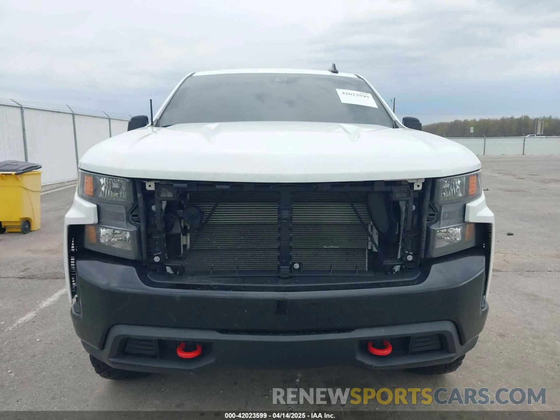 6 Photograph of a damaged car 1GCPYCEF2MZ338488 CHEVROLET SILVERADO 1500 2021