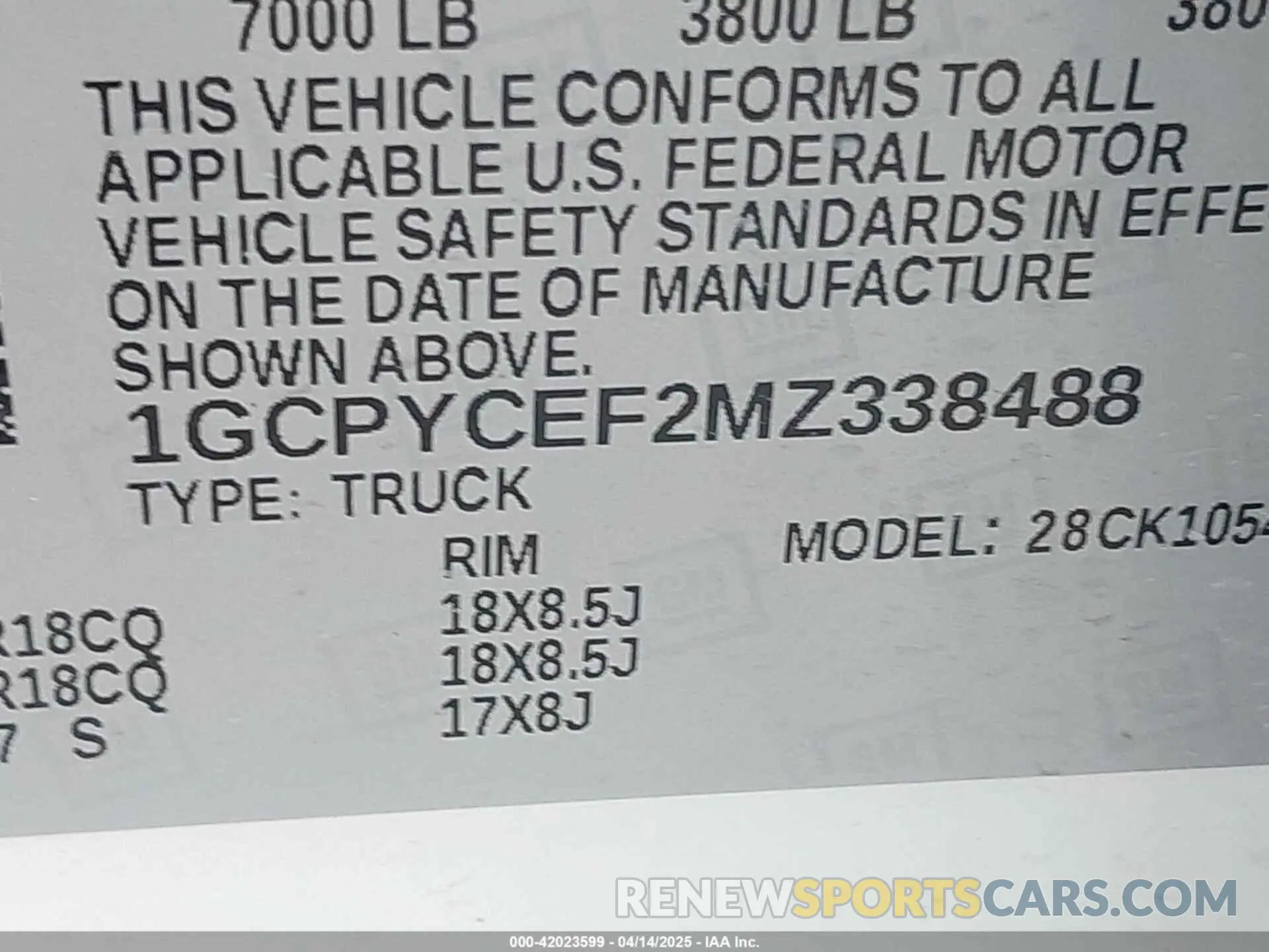 9 Photograph of a damaged car 1GCPYCEF2MZ338488 CHEVROLET SILVERADO 1500 2021