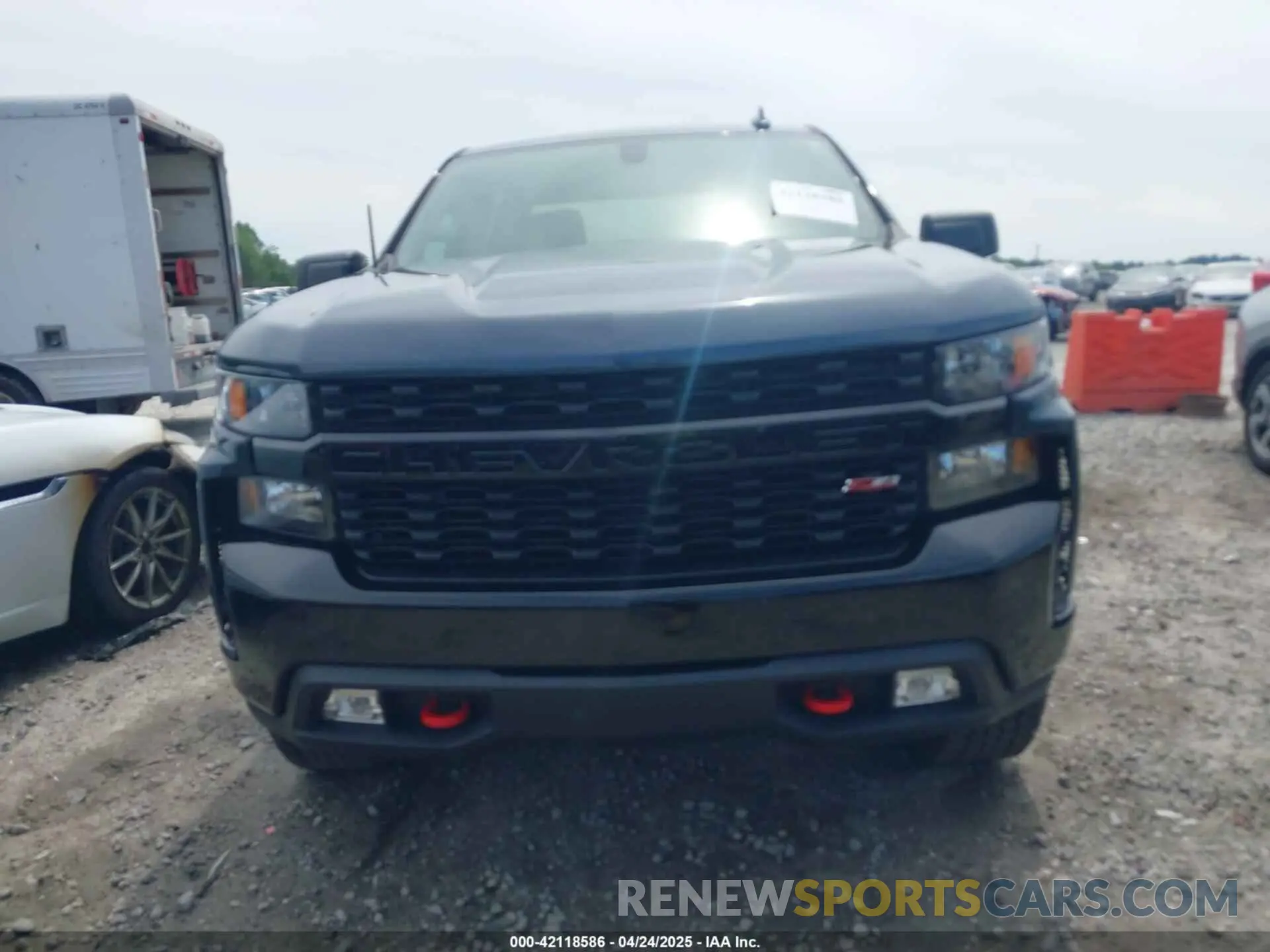 12 Фотография поврежденного автомобиля 1GCPYCEF2MZ372978 CHEVROLET SILVERADO 1500 2021