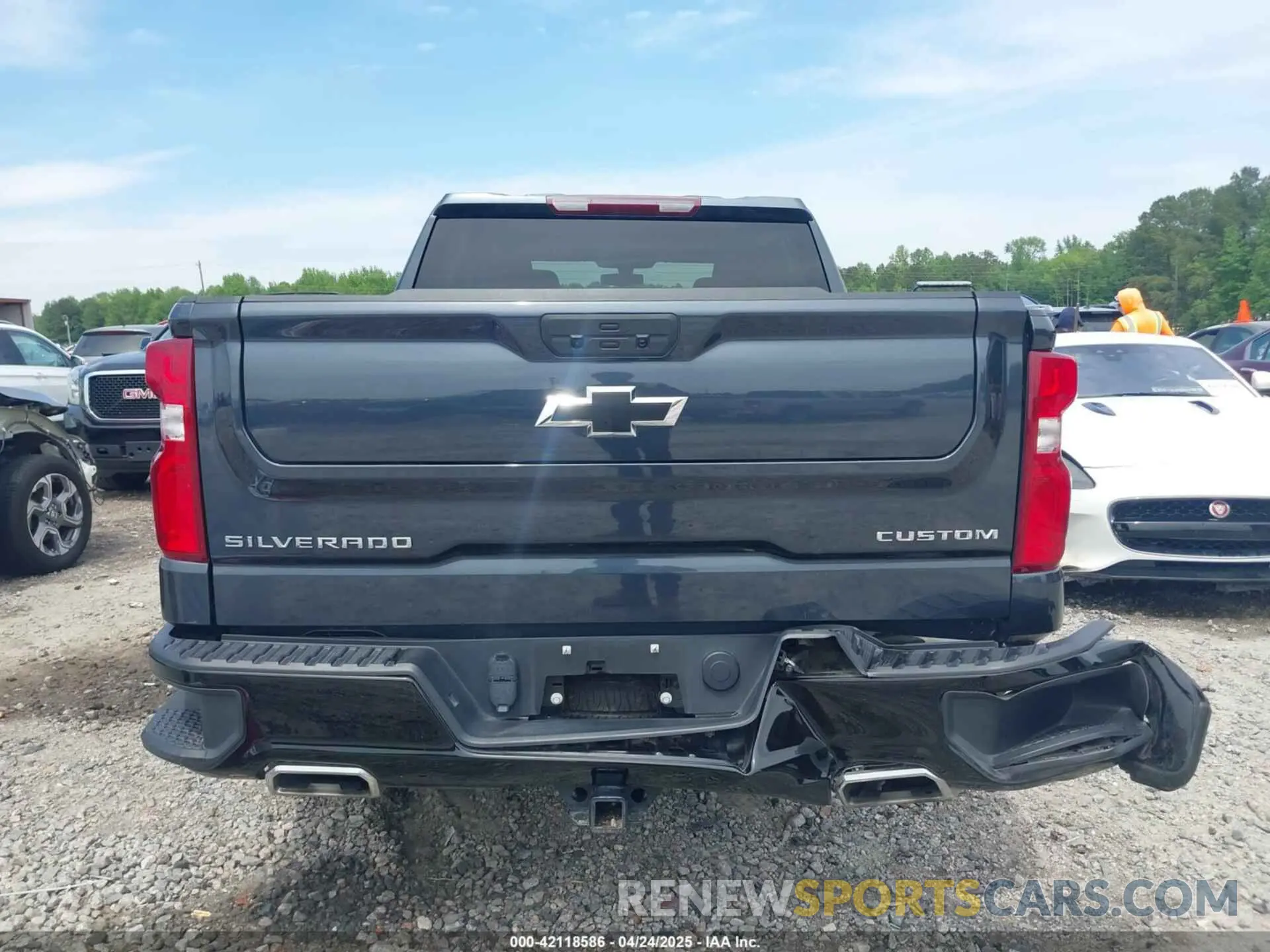 16 Фотография поврежденного автомобиля 1GCPYCEF2MZ372978 CHEVROLET SILVERADO 1500 2021