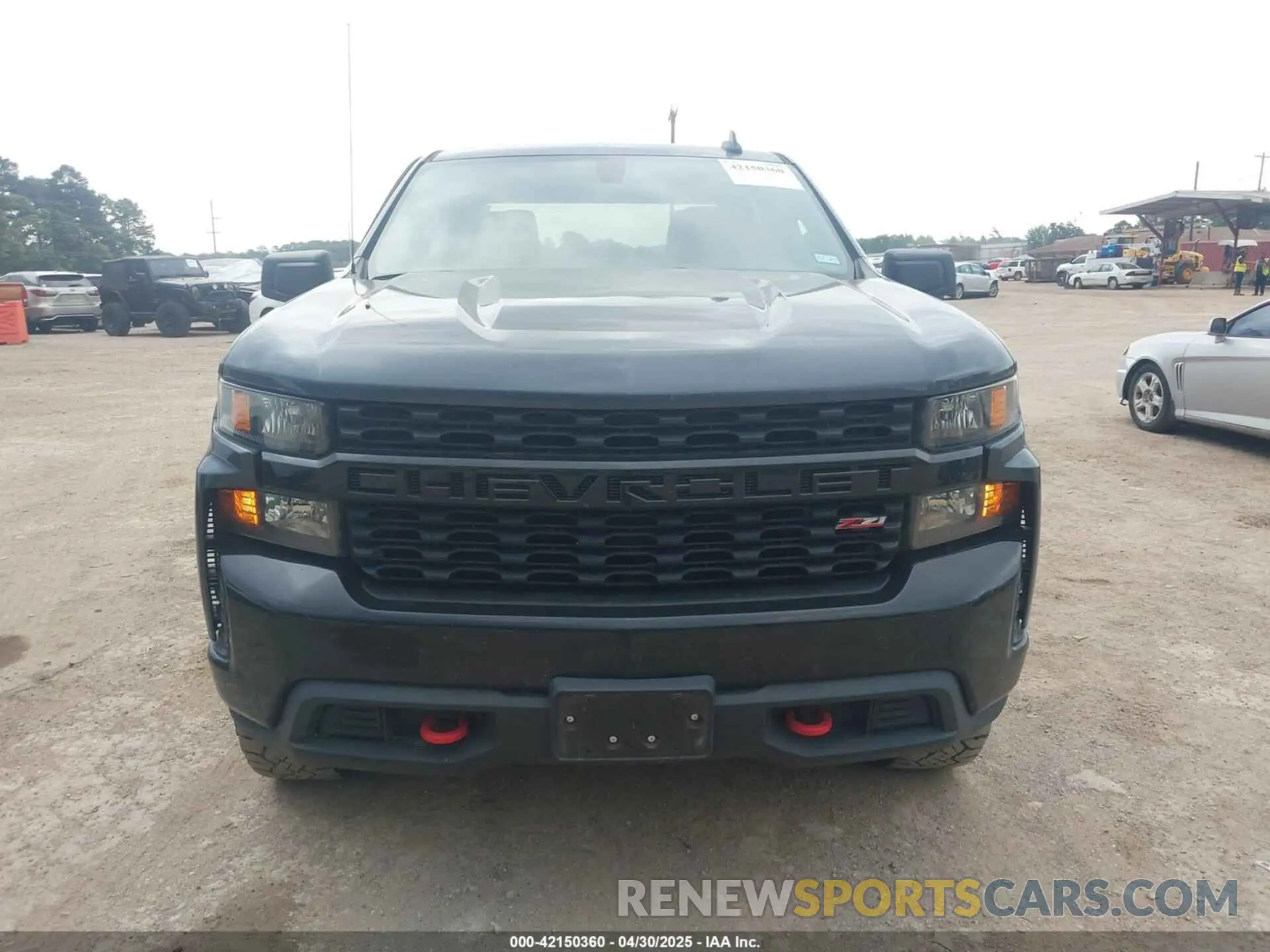 12 Фотография поврежденного автомобиля 1GCPYCEF8MZ363802 CHEVROLET SILVERADO 1500 2021