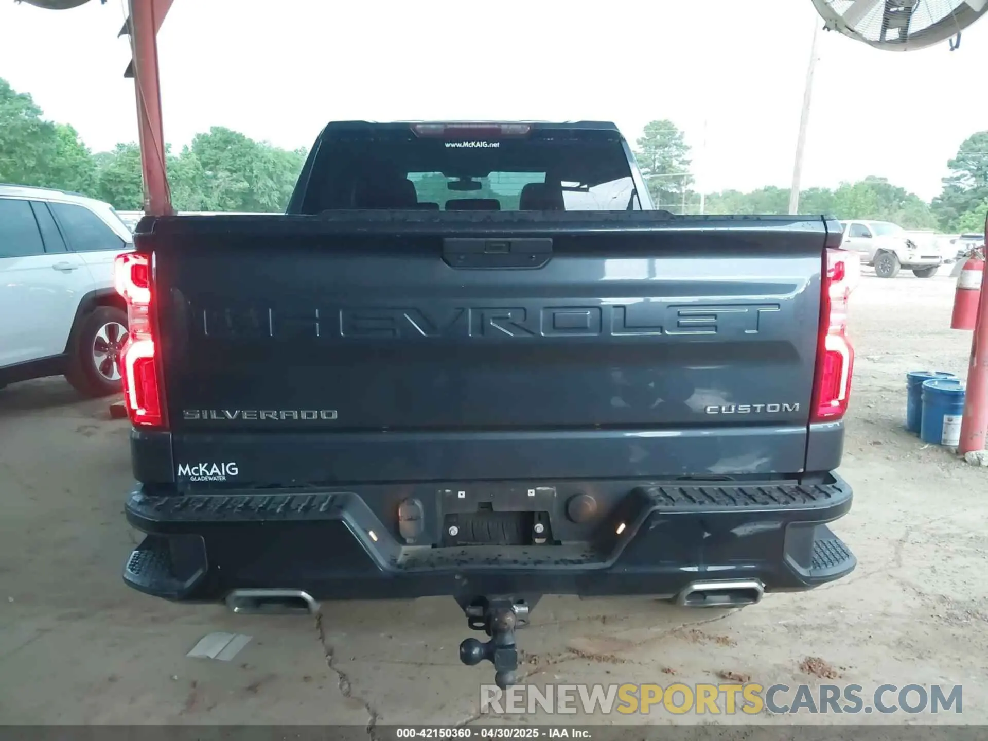 16 Фотография поврежденного автомобиля 1GCPYCEF8MZ363802 CHEVROLET SILVERADO 1500 2021