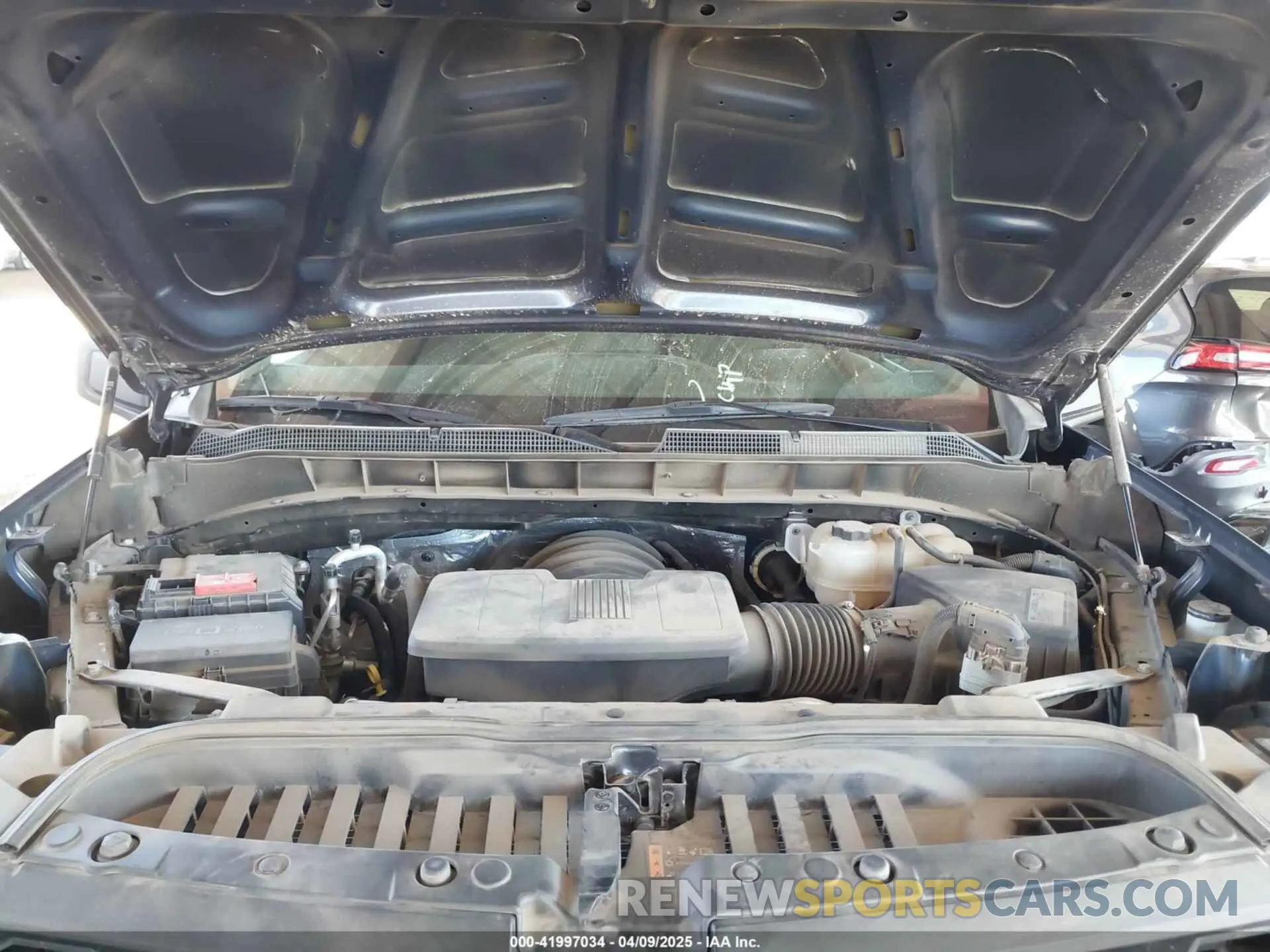 10 Photograph of a damaged car 1GCPYCEF8MZ364271 CHEVROLET SILVERADO 1500 2021