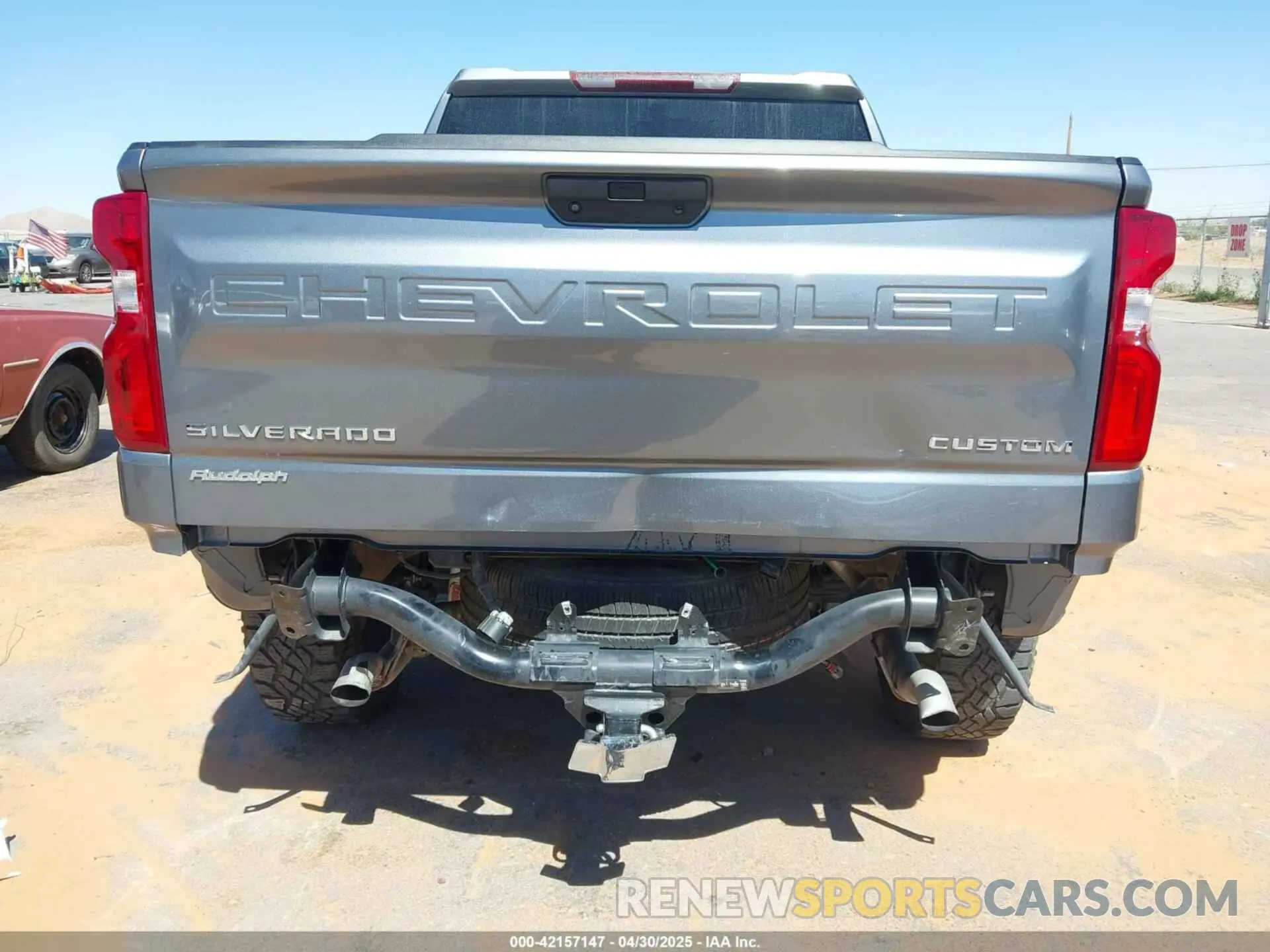 6 Photograph of a damaged car 1GCPYCEFXMZ246125 CHEVROLET SILVERADO 1500 2021