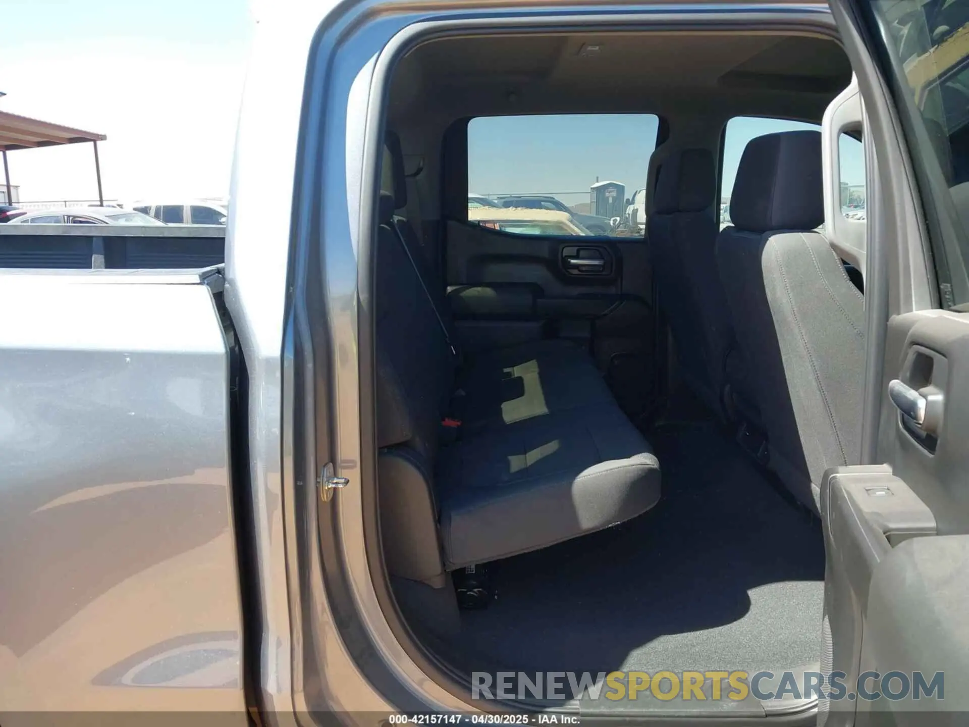 8 Photograph of a damaged car 1GCPYCEFXMZ246125 CHEVROLET SILVERADO 1500 2021