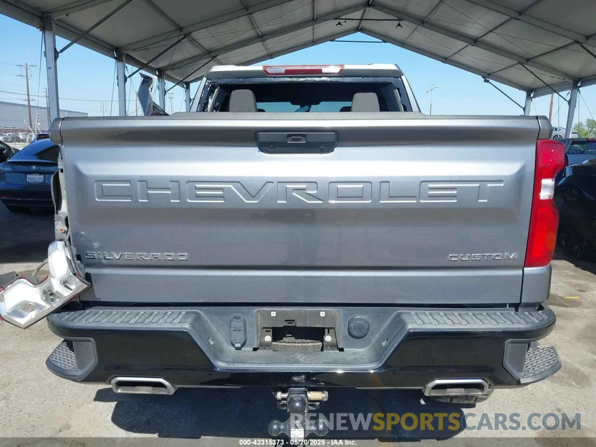 16 Фотография поврежденного автомобиля 1GCPYCEL2MZ403295 CHEVROLET SILVERADO 1500 2021