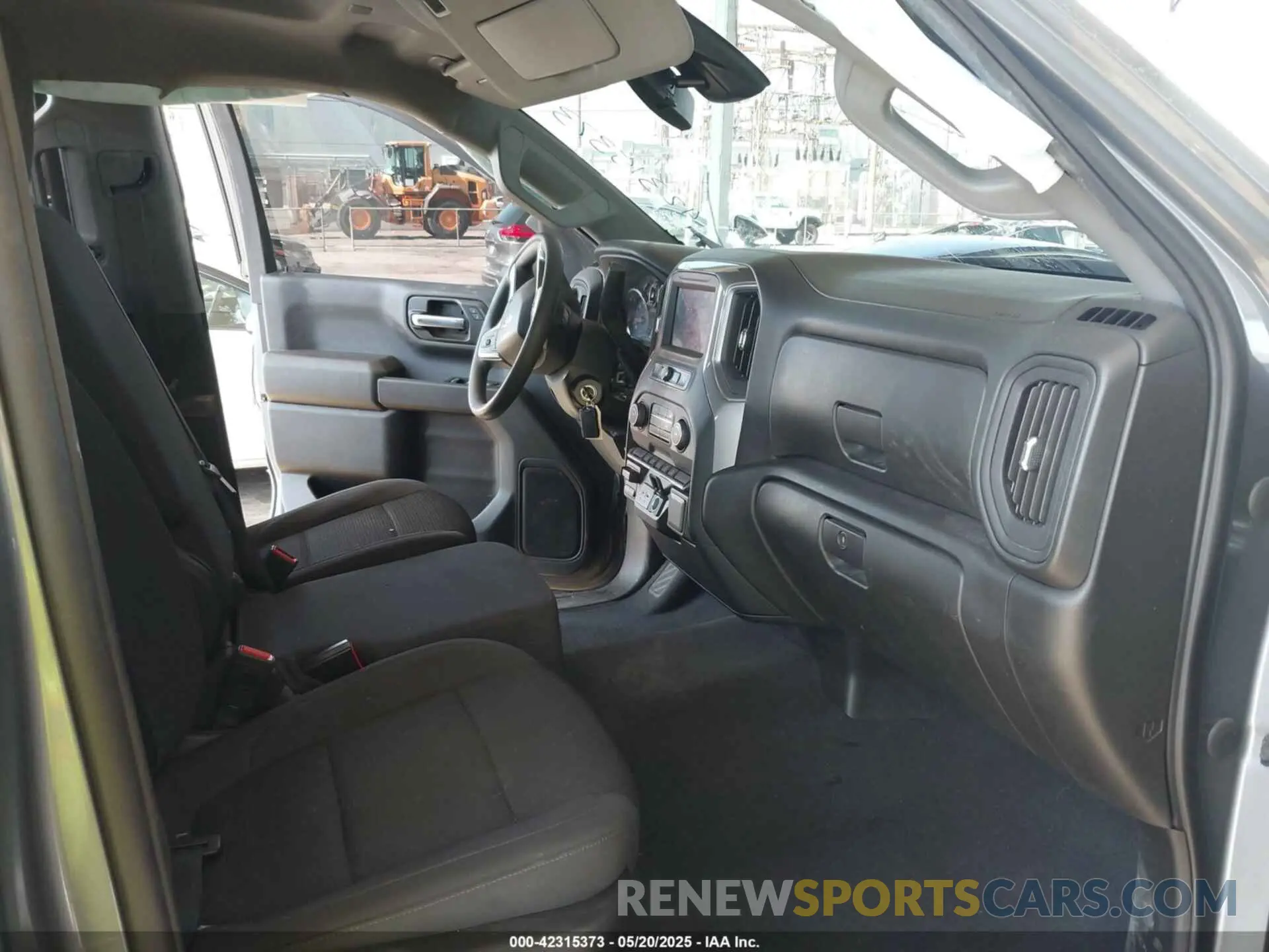 5 Фотография поврежденного автомобиля 1GCPYCEL2MZ403295 CHEVROLET SILVERADO 1500 2021