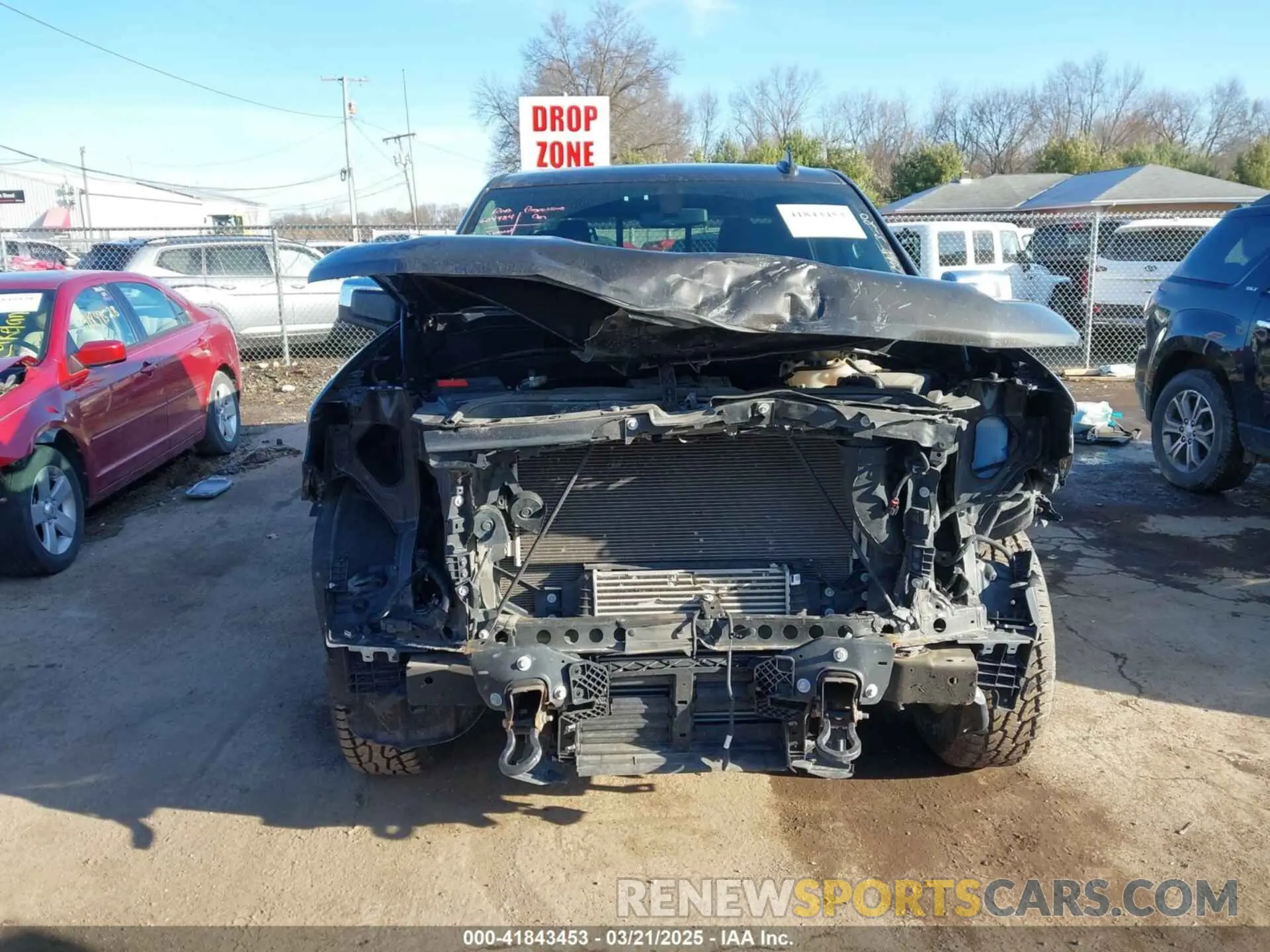 13 Photograph of a damaged car 1GCPYDEK8MZ148133 CHEVROLET SILVERADO 1500 2021
