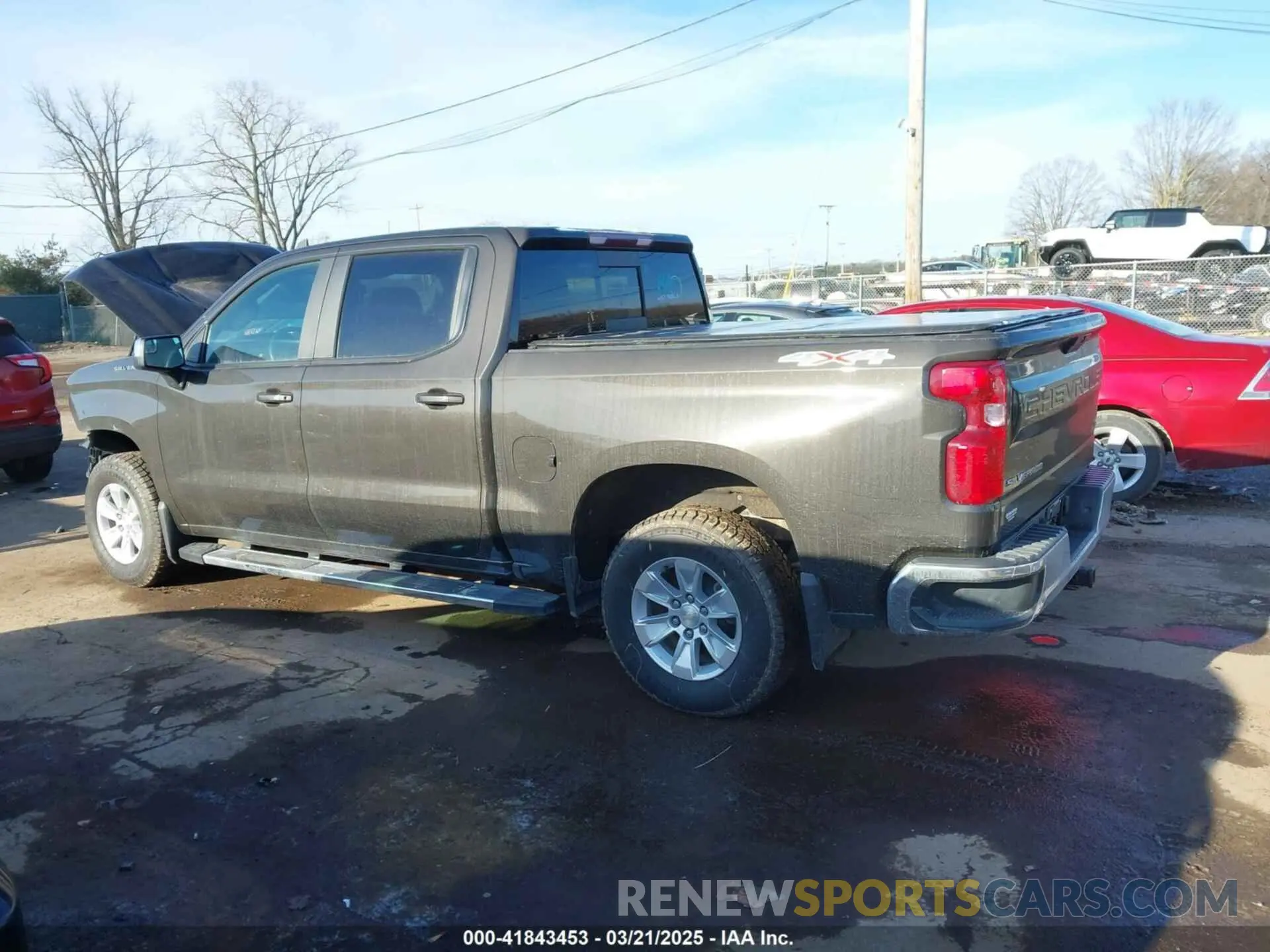 15 Photograph of a damaged car 1GCPYDEK8MZ148133 CHEVROLET SILVERADO 1500 2021