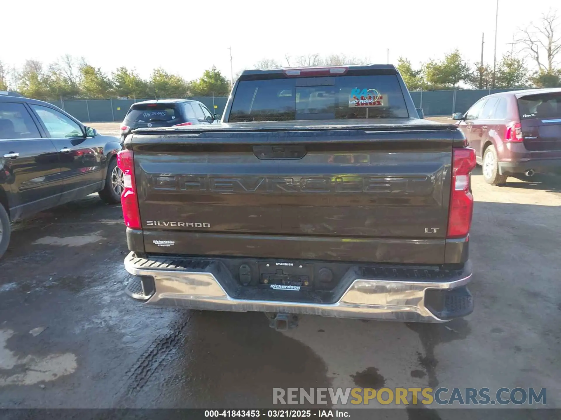 17 Photograph of a damaged car 1GCPYDEK8MZ148133 CHEVROLET SILVERADO 1500 2021