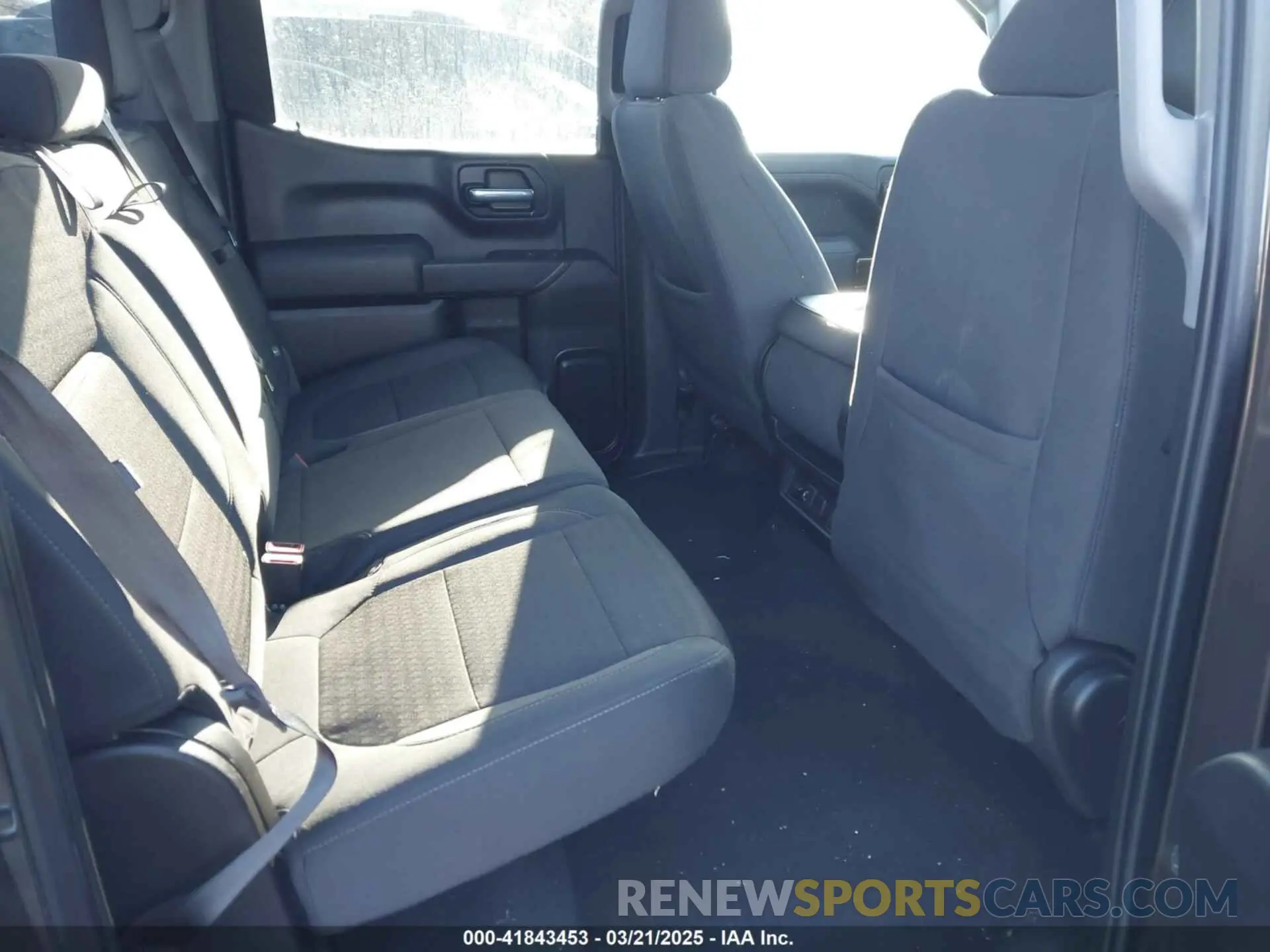 8 Photograph of a damaged car 1GCPYDEK8MZ148133 CHEVROLET SILVERADO 1500 2021