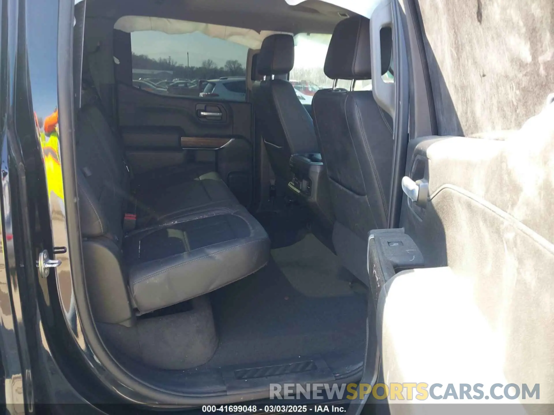 8 Photograph of a damaged car 1GCPYFED1MZ170522 CHEVROLET SILVERADO 1500 2021