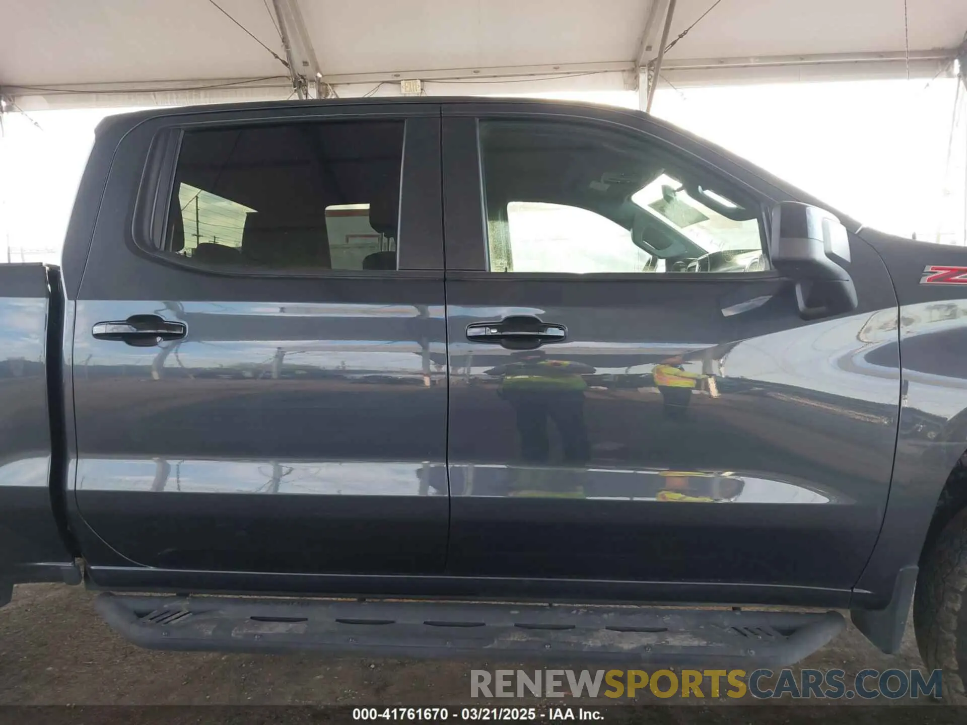14 Фотография поврежденного автомобиля 1GCPYFED1MZ449887 CHEVROLET SILVERADO 1500 2021