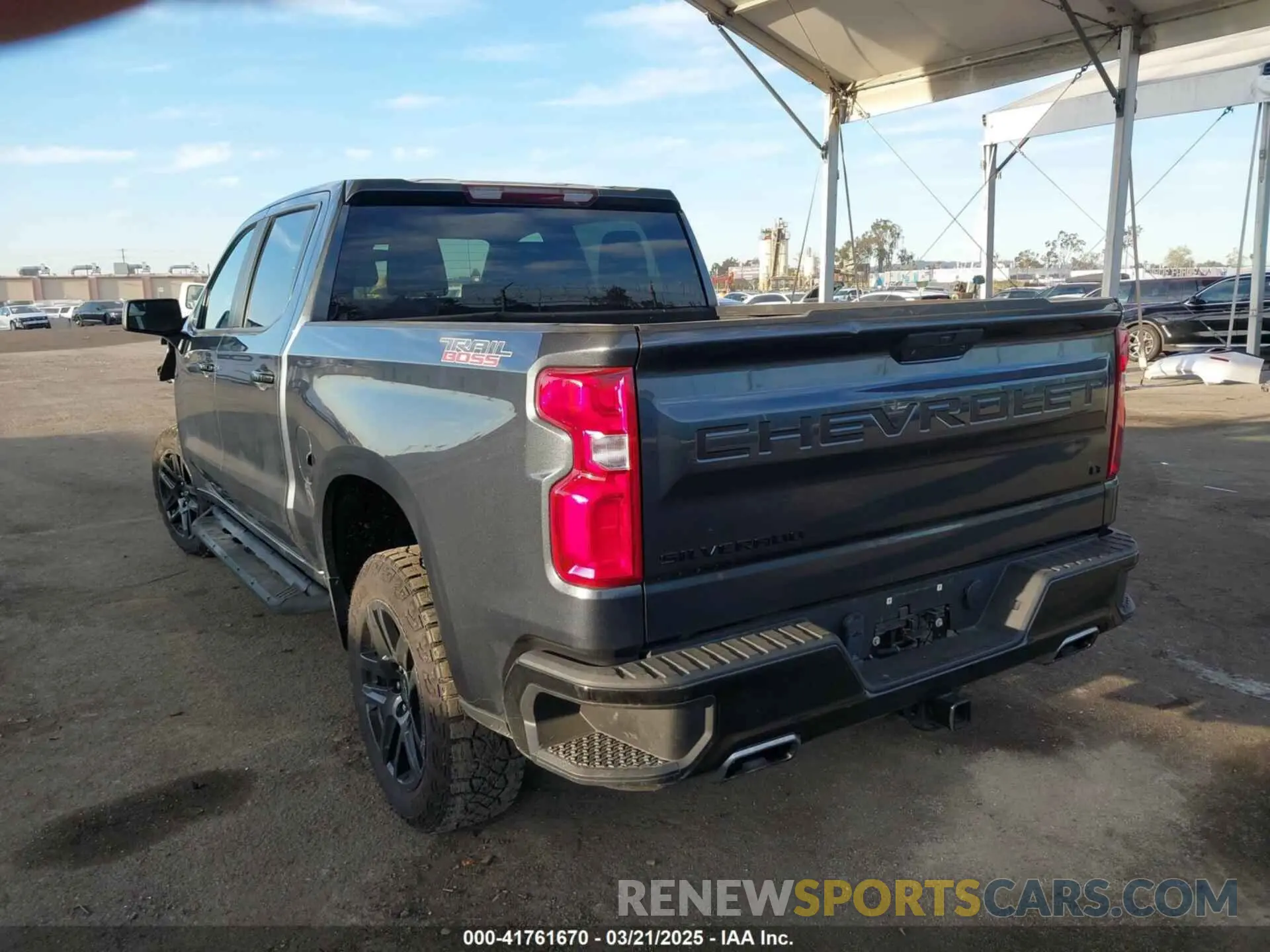 3 Фотография поврежденного автомобиля 1GCPYFED1MZ449887 CHEVROLET SILVERADO 1500 2021