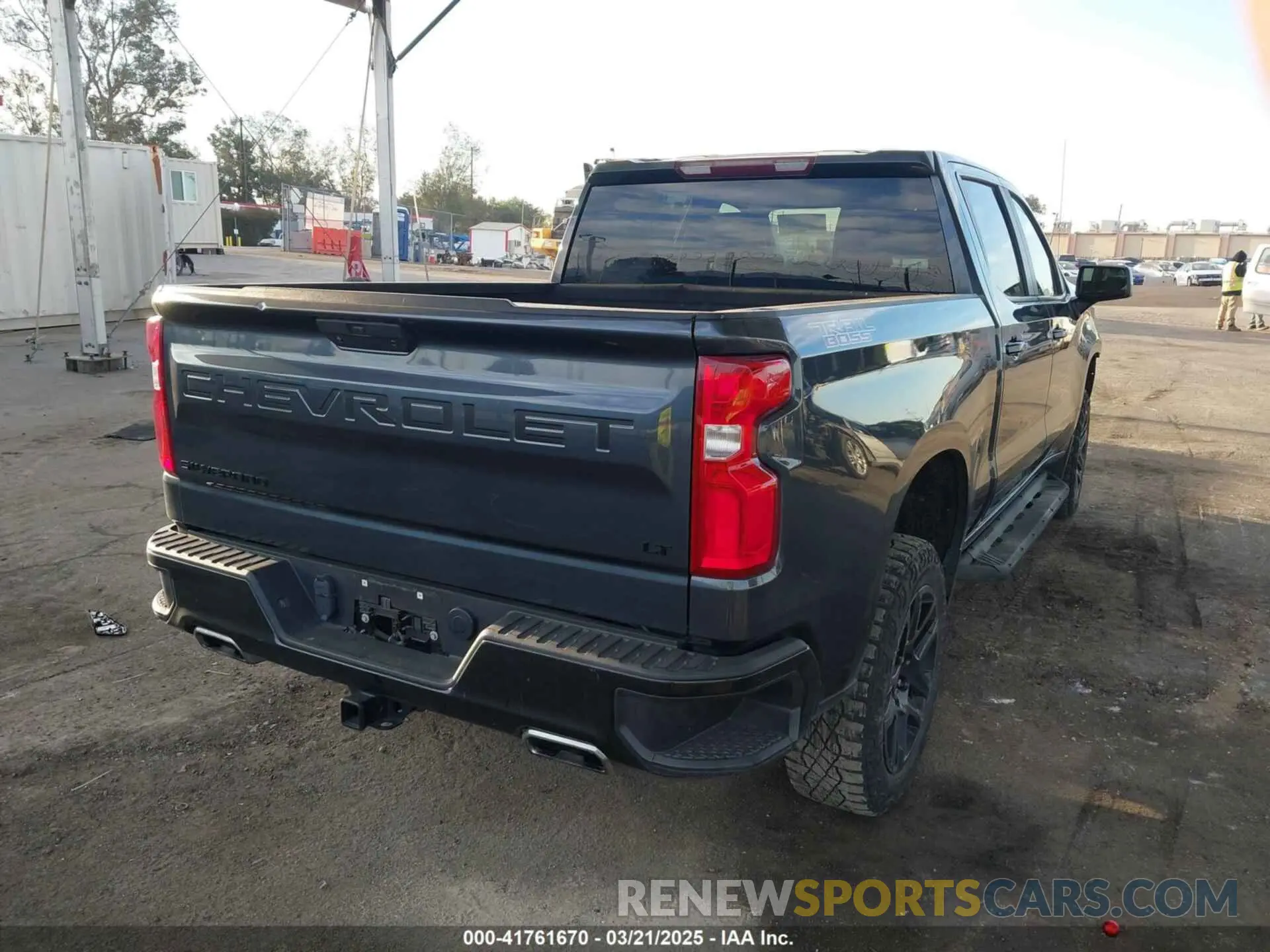 4 Фотография поврежденного автомобиля 1GCPYFED1MZ449887 CHEVROLET SILVERADO 1500 2021