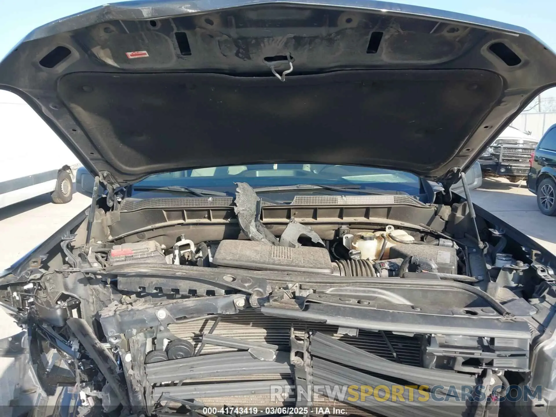 10 Фотография поврежденного автомобиля 1GCPYFED3MZ132225 CHEVROLET SILVERADO 1500 2021