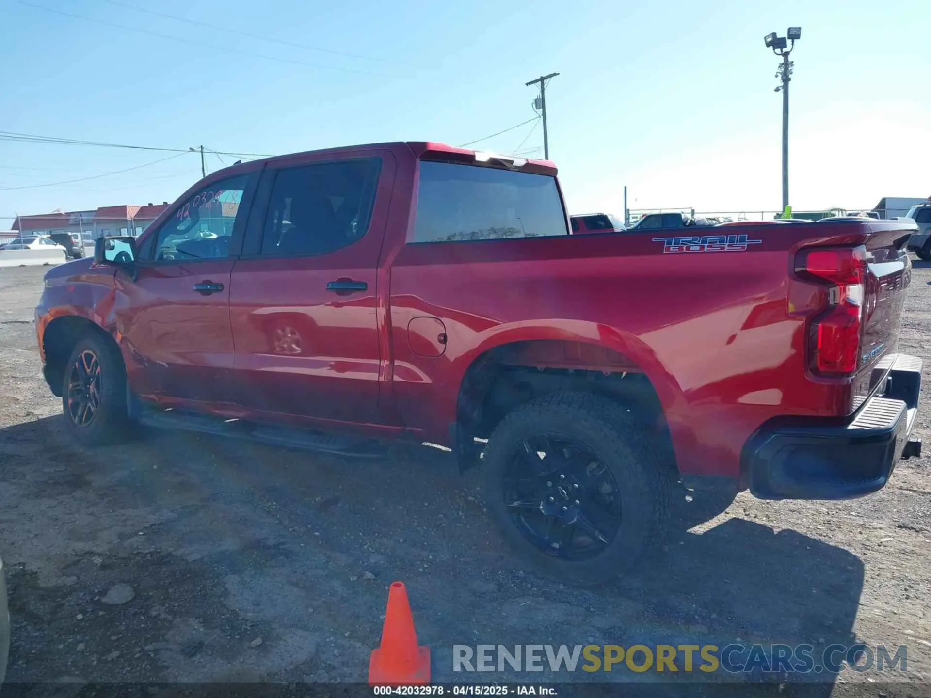 14 Photograph of a damaged car 1GCPYFED3MZ381916 CHEVROLET SILVERADO 1500 2021