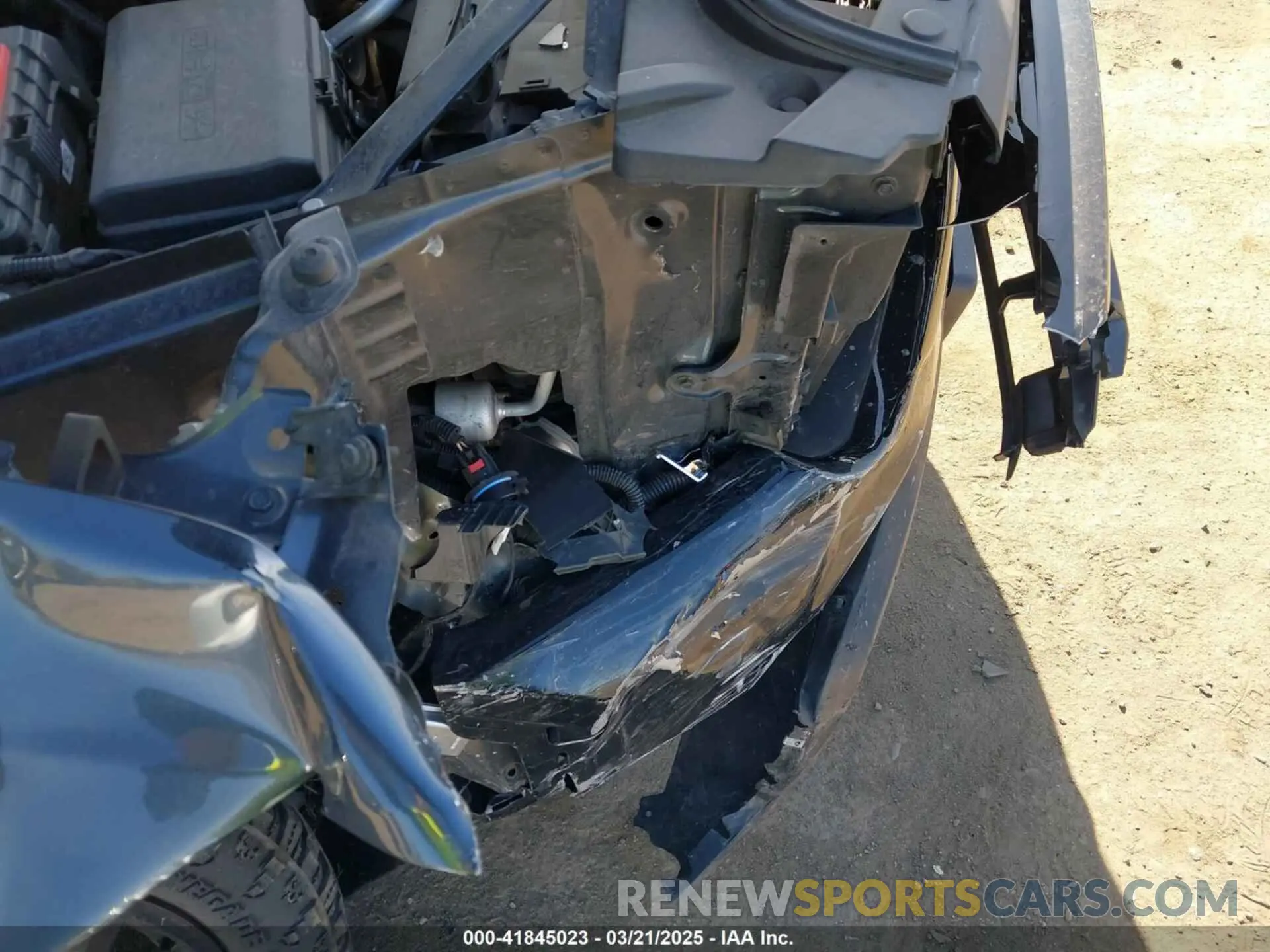 6 Photograph of a damaged car 1GCPYFED4MZ349105 CHEVROLET SILVERADO 1500 2021