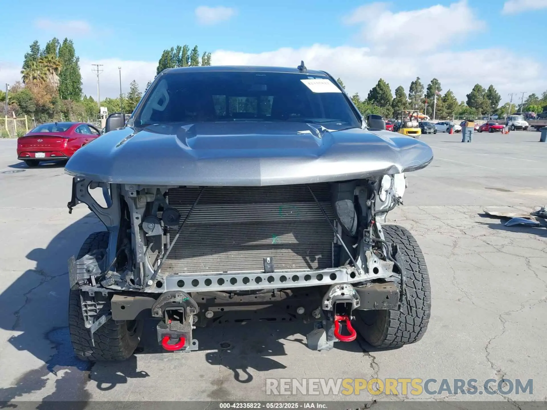 13 Фотография поврежденного автомобиля 1GCPYFED5MZ120402 CHEVROLET SILVERADO 1500 2021