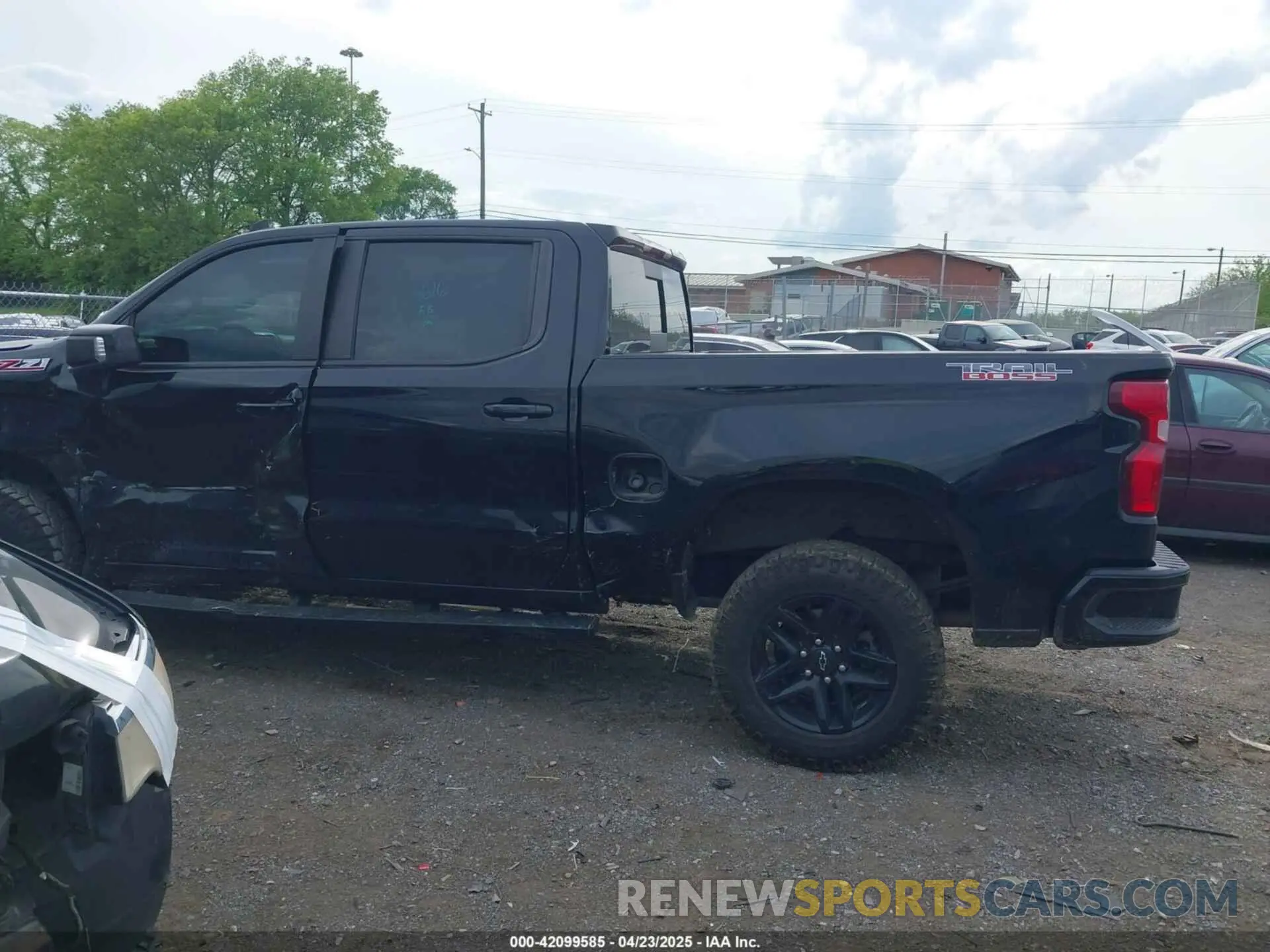 14 Фотография поврежденного автомобиля 1GCPYFED5MZ192636 CHEVROLET SILVERADO 1500 2021