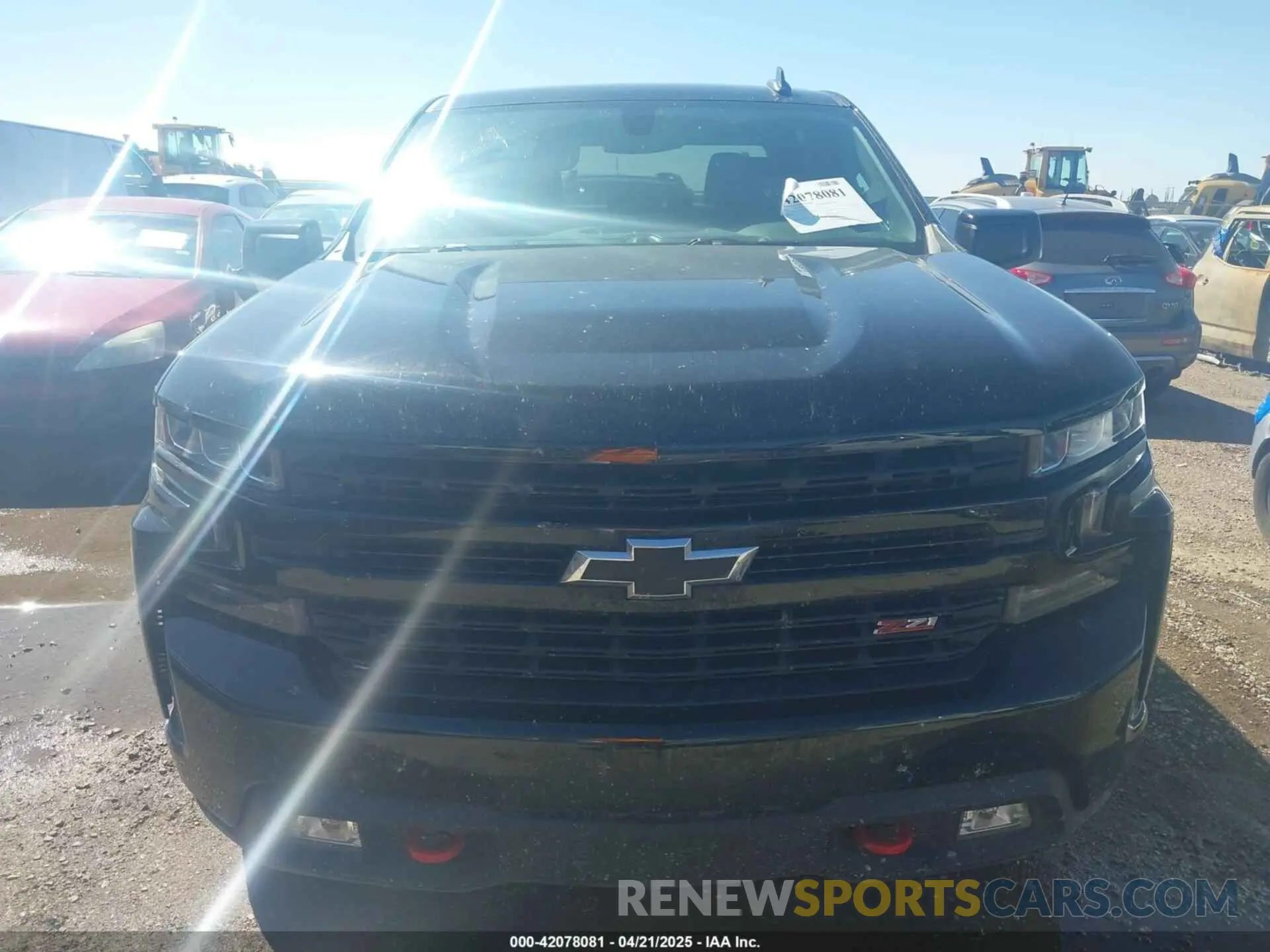 12 Фотография поврежденного автомобиля 1GCPYFED7MZ407580 CHEVROLET SILVERADO 1500 2021