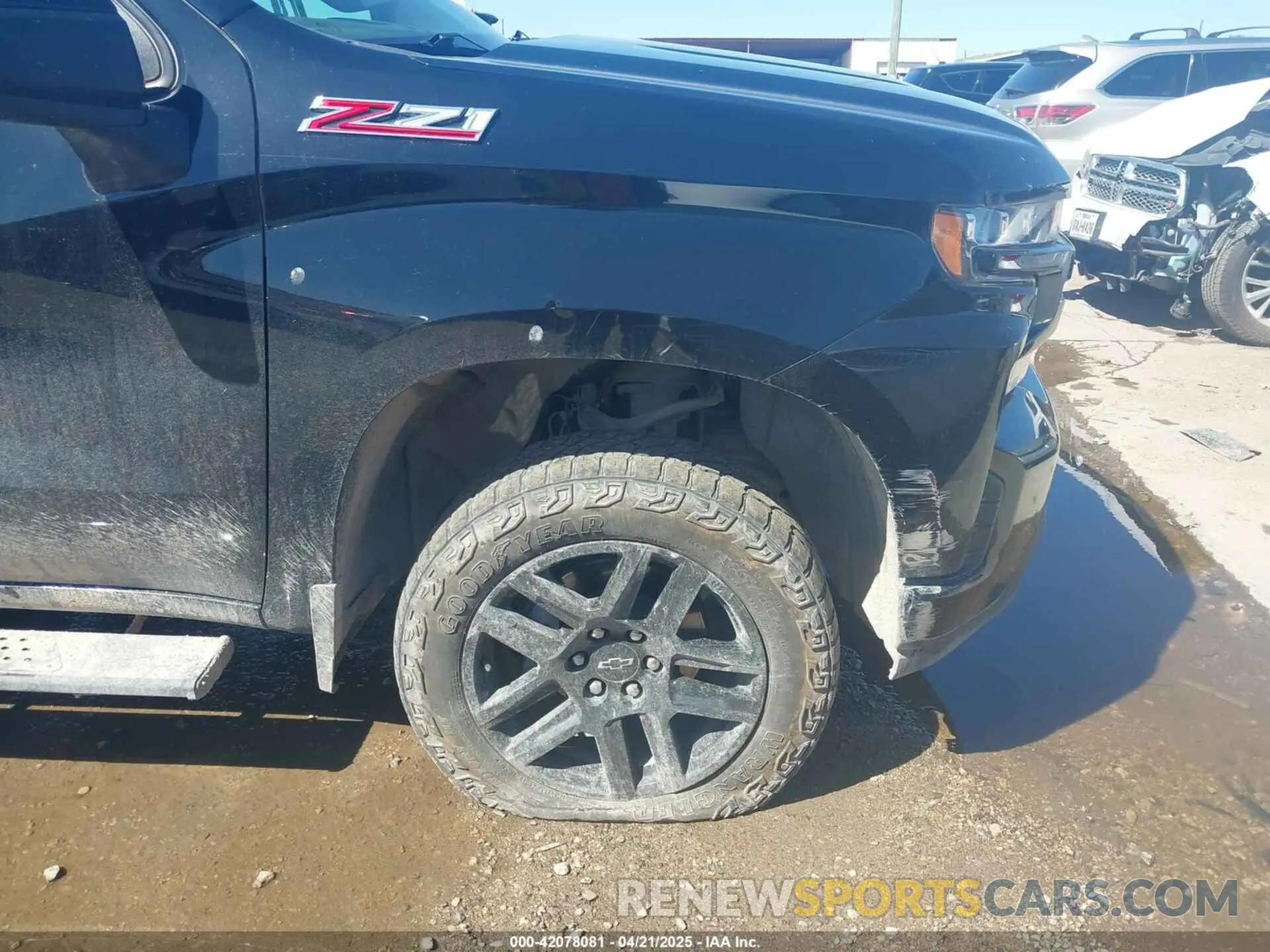 6 Фотография поврежденного автомобиля 1GCPYFED7MZ407580 CHEVROLET SILVERADO 1500 2021