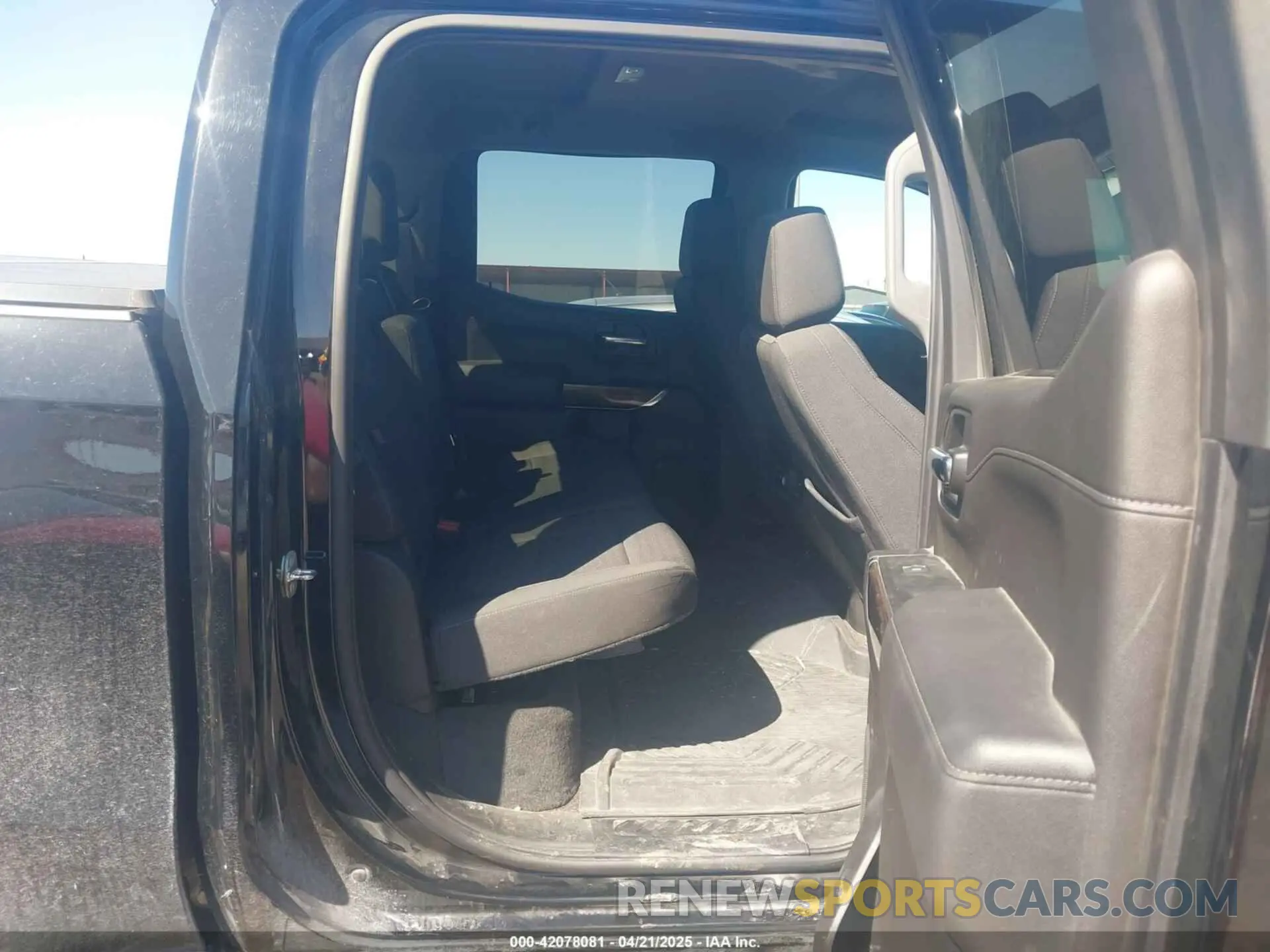 8 Фотография поврежденного автомобиля 1GCPYFED7MZ407580 CHEVROLET SILVERADO 1500 2021