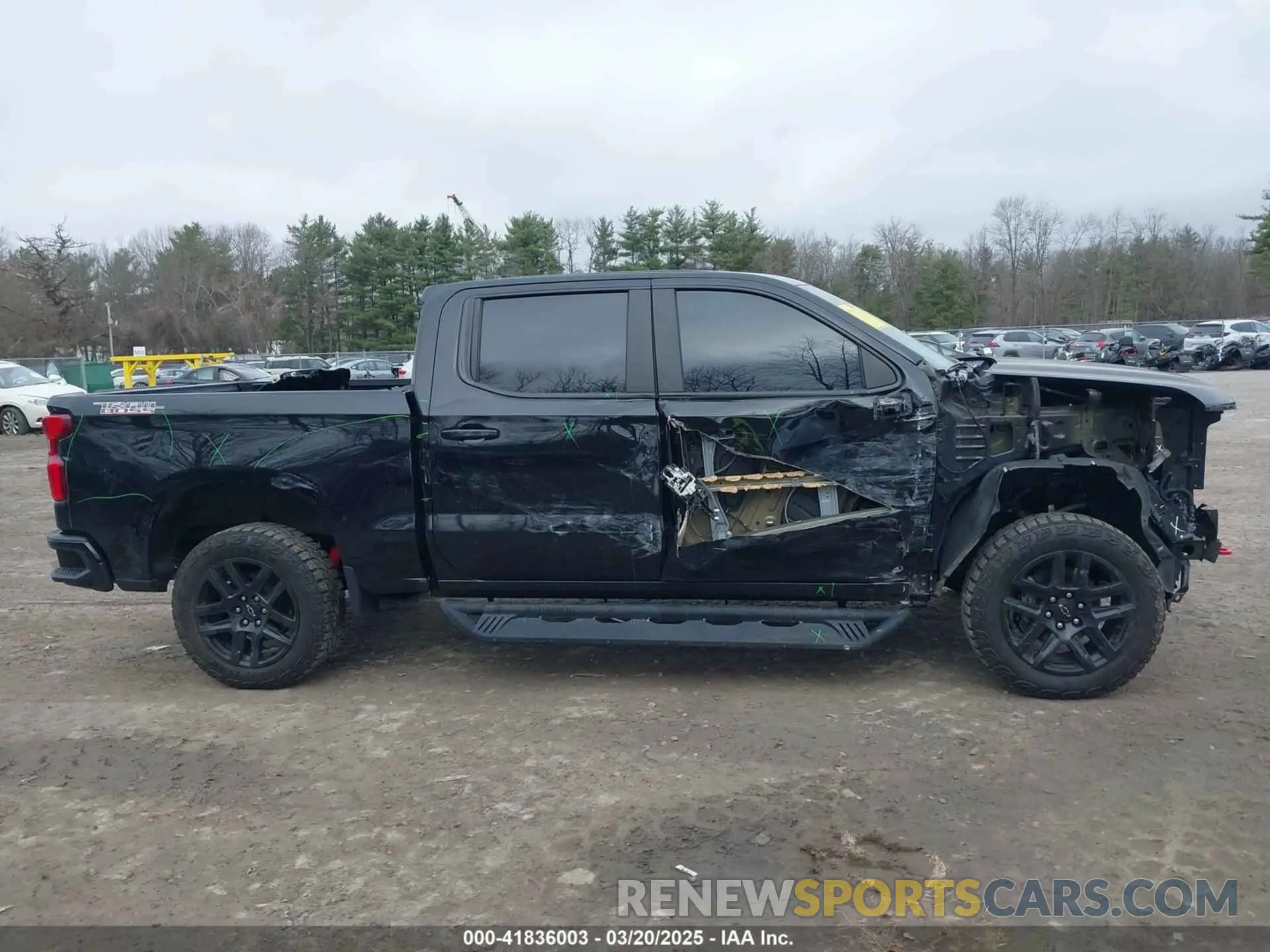 13 Photograph of a damaged car 1GCPYFED8MZ374511 CHEVROLET SILVERADO 1500 2021