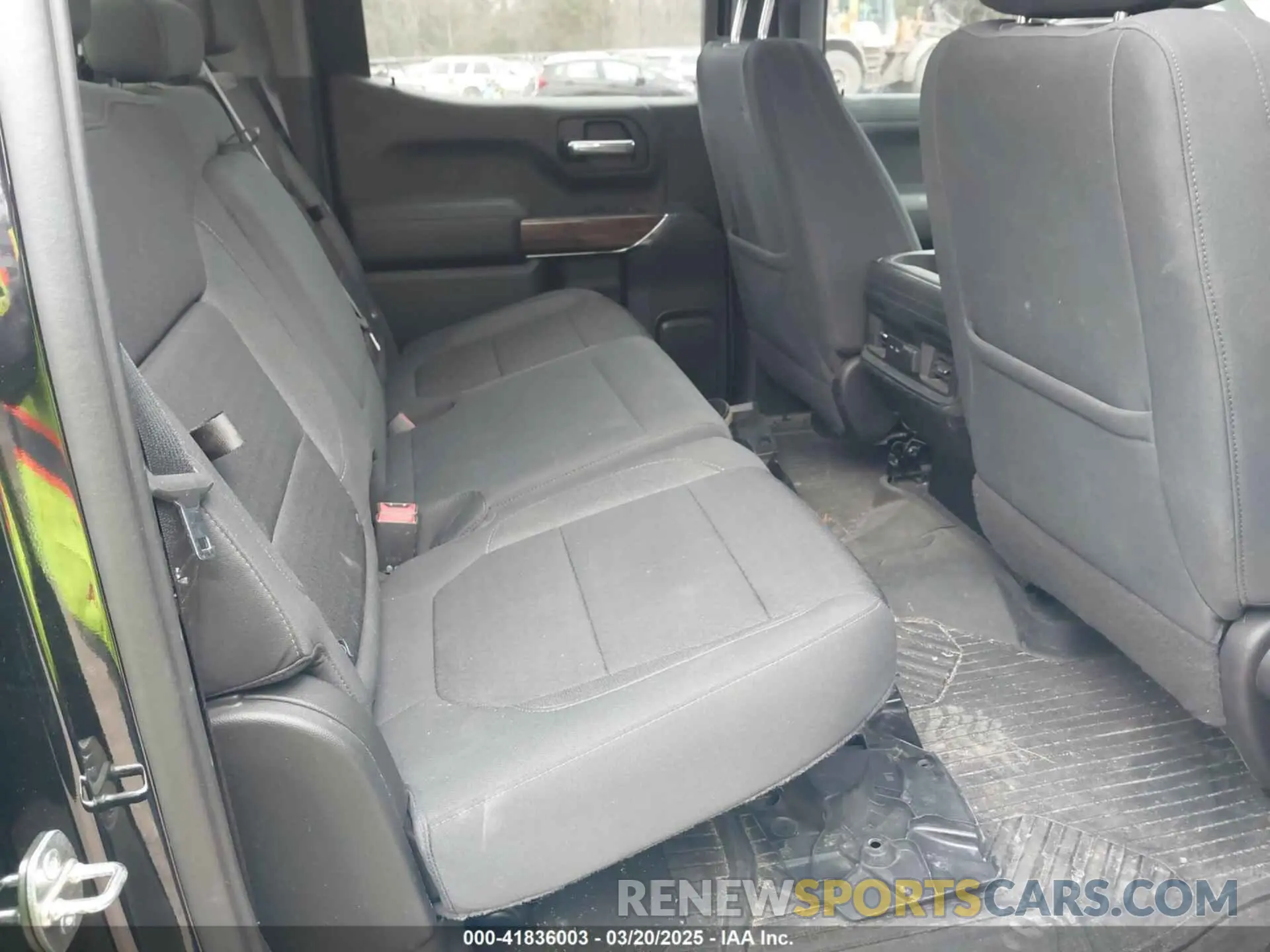 8 Photograph of a damaged car 1GCPYFED8MZ374511 CHEVROLET SILVERADO 1500 2021