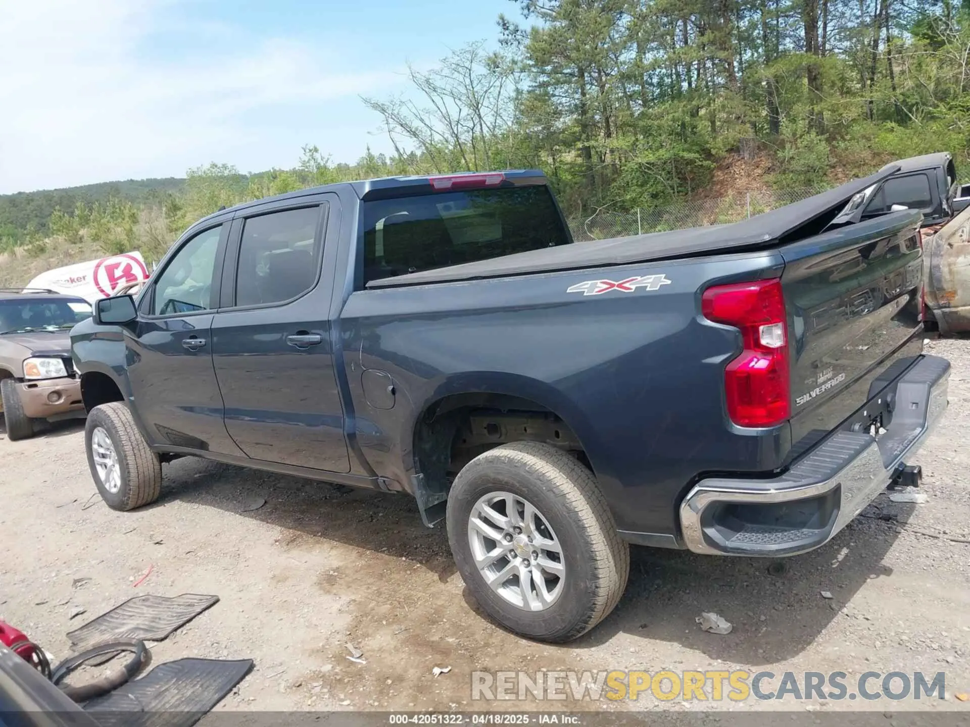 14 Photograph of a damaged car 1GCPYJEK4MZ434009 CHEVROLET SILVERADO 1500 2021