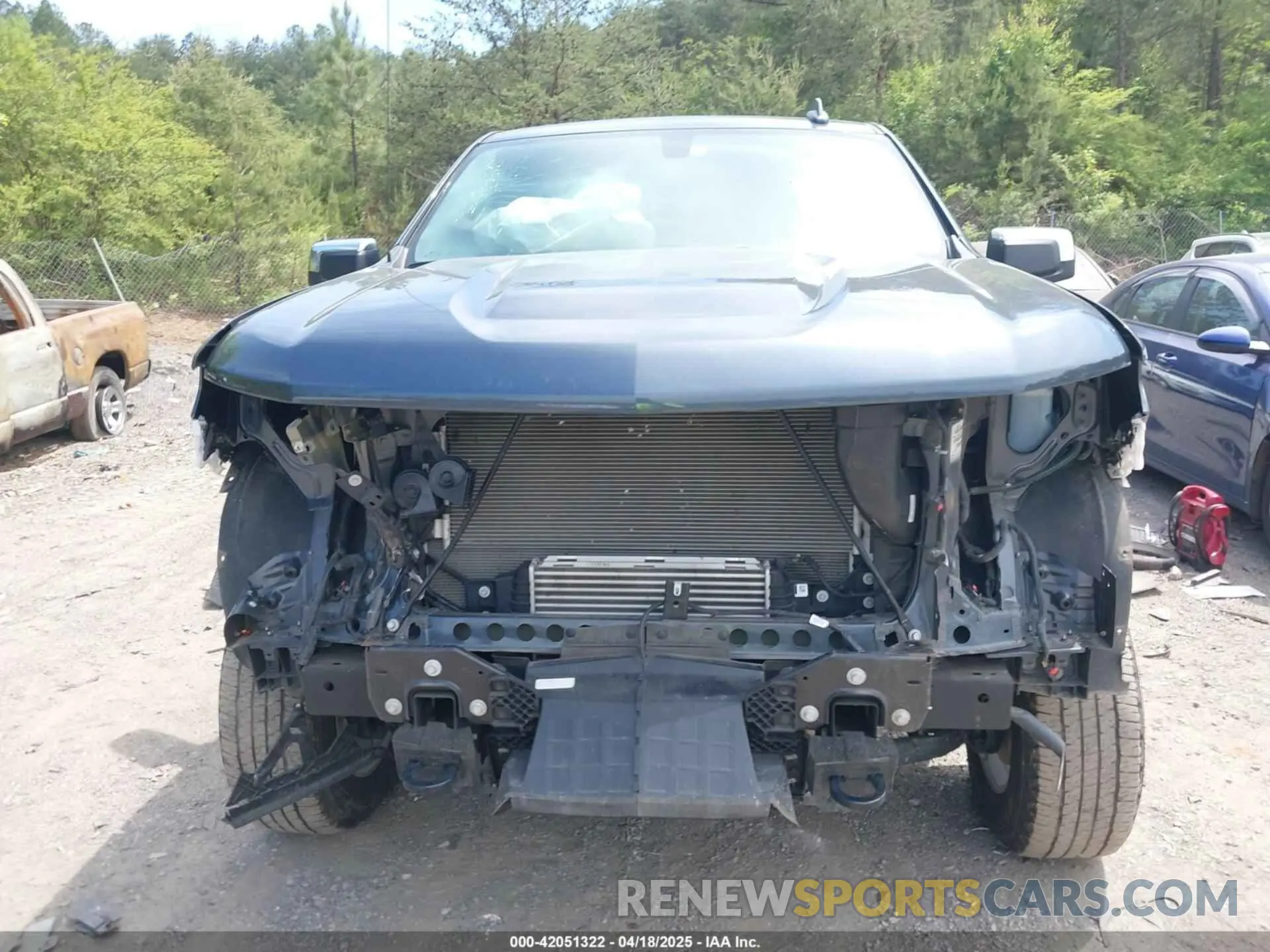 6 Photograph of a damaged car 1GCPYJEK4MZ434009 CHEVROLET SILVERADO 1500 2021