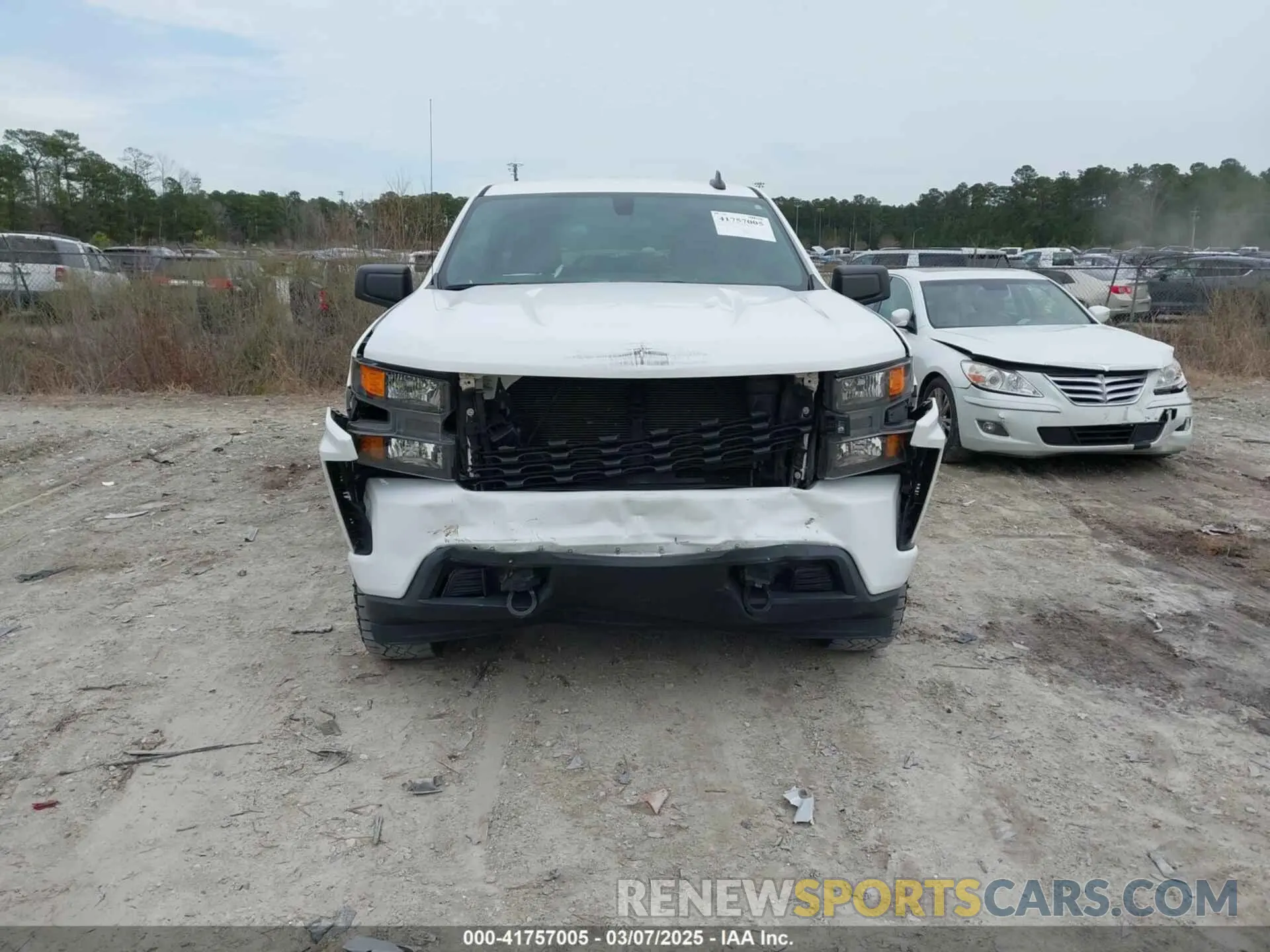 12 Photograph of a damaged car 1GCRWBEH9MZ107422 CHEVROLET SILVERADO 1500 2021