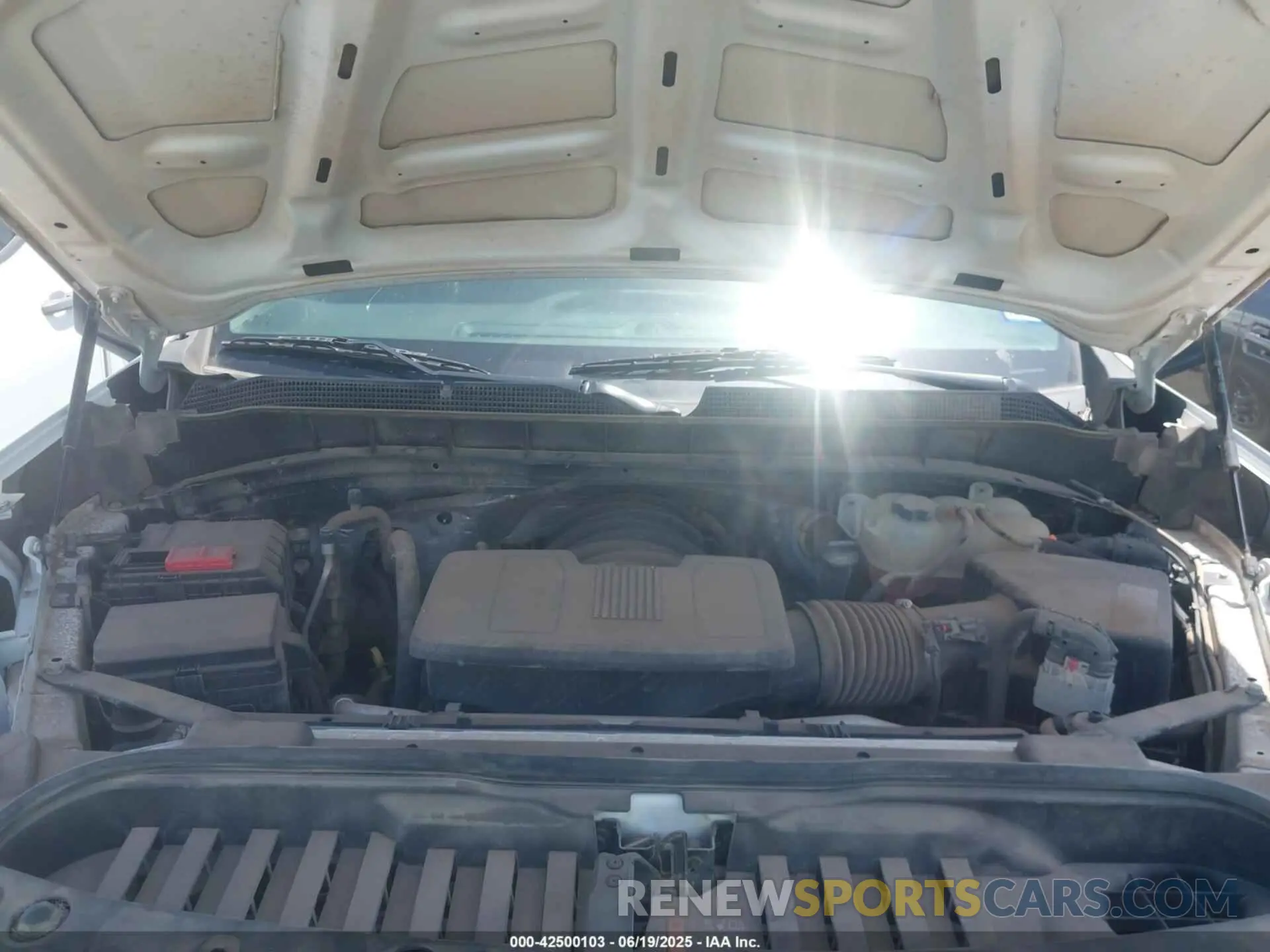 10 Photograph of a damaged car 1GCRYAEF4MZ210881 CHEVROLET SILVERADO 1500 2021