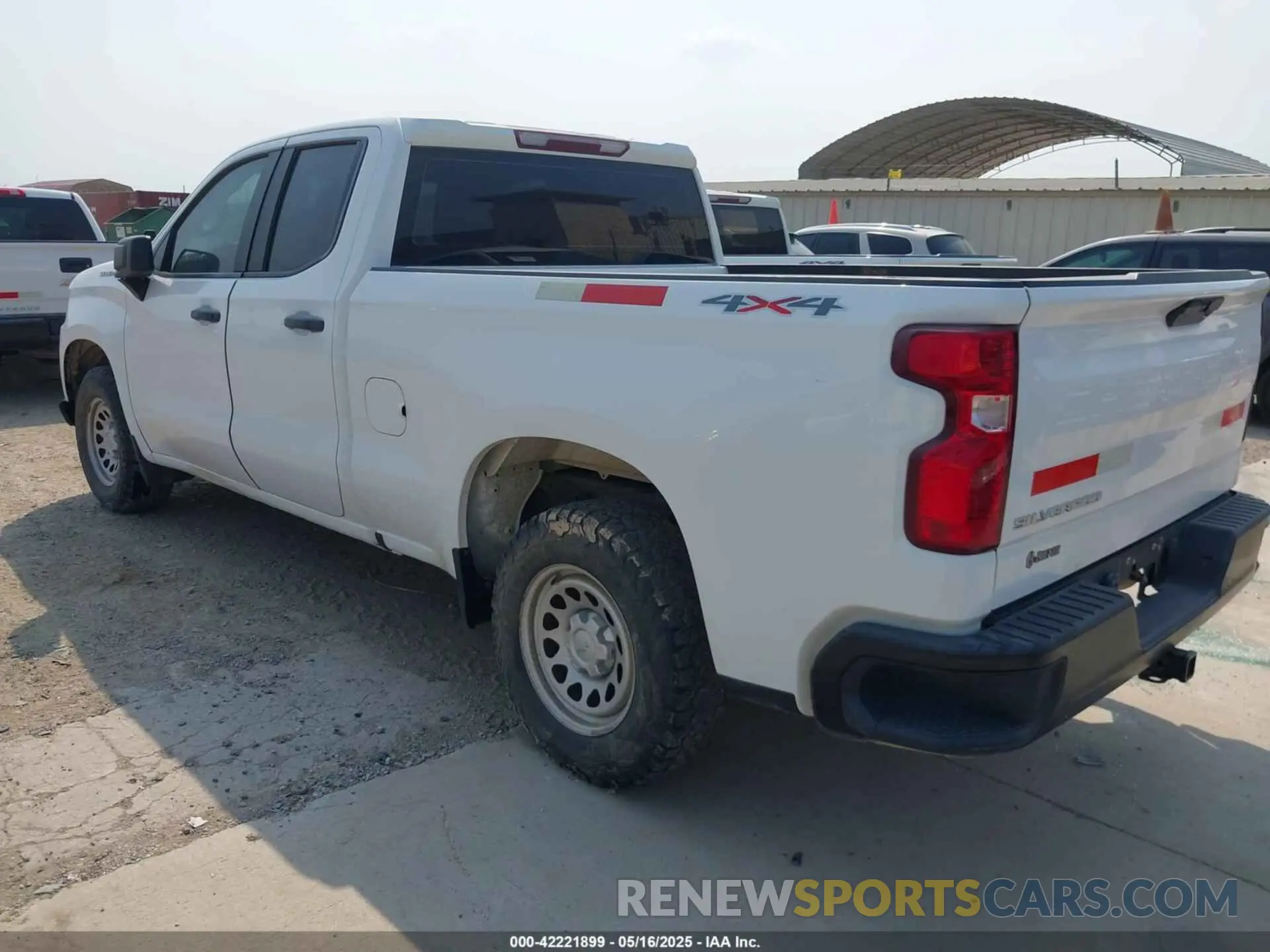 3 Фотография поврежденного автомобиля 1GCRYAEF5MZ218018 CHEVROLET SILVERADO 1500 2021