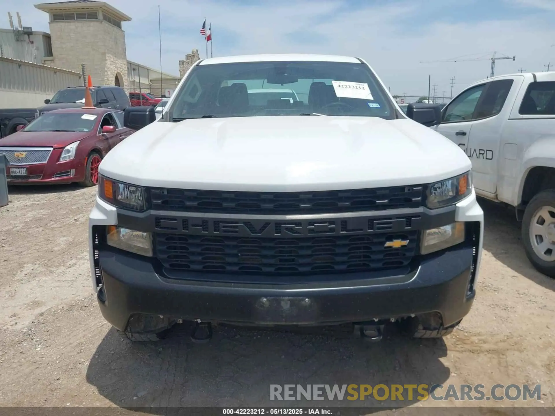 12 Фотография поврежденного автомобиля 1GCRYAEF9MZ211203 CHEVROLET SILVERADO 1500 2021