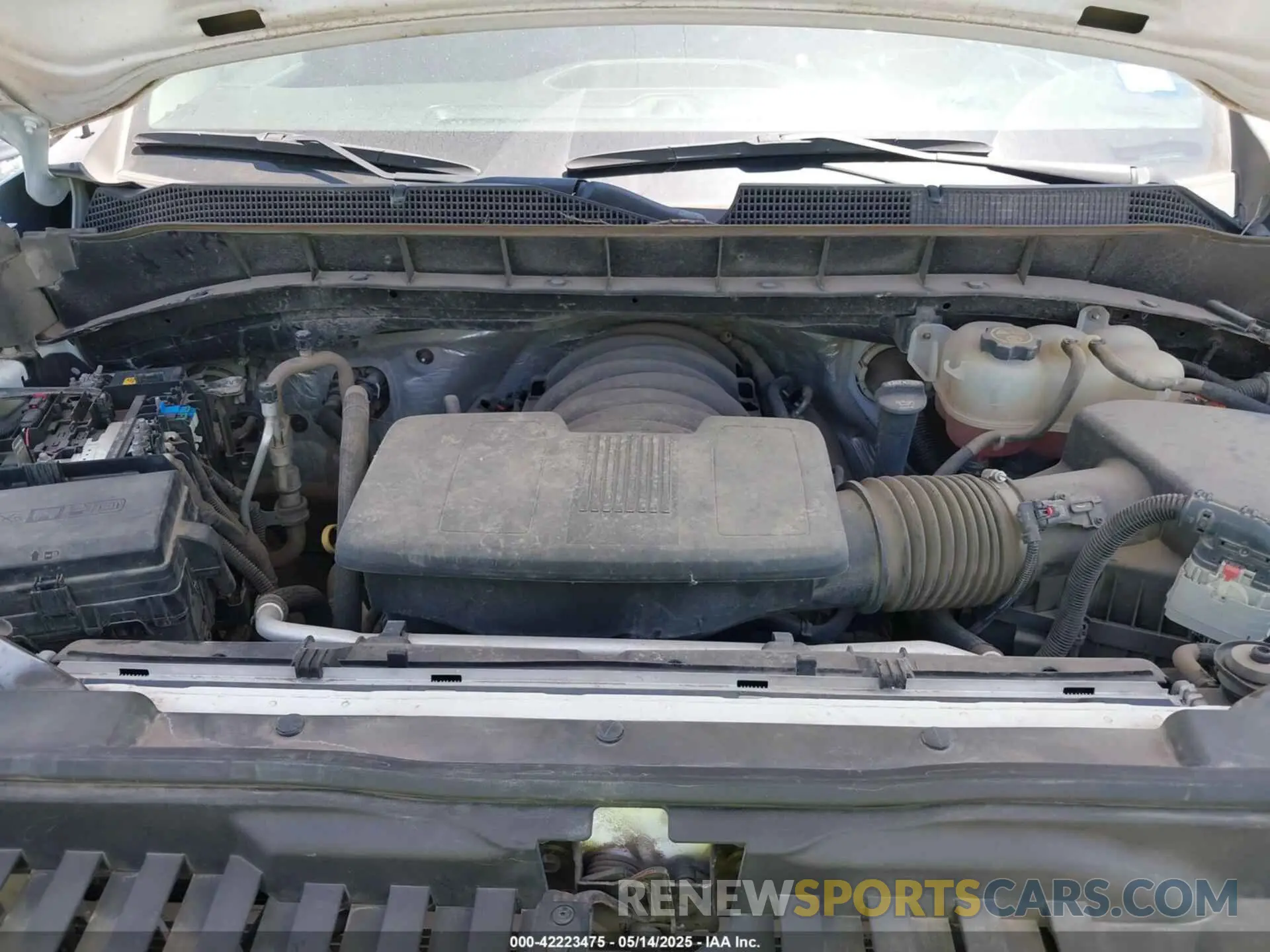 10 Фотография поврежденного автомобиля 1GCRYAEF9MZ212450 CHEVROLET SILVERADO 1500 2021