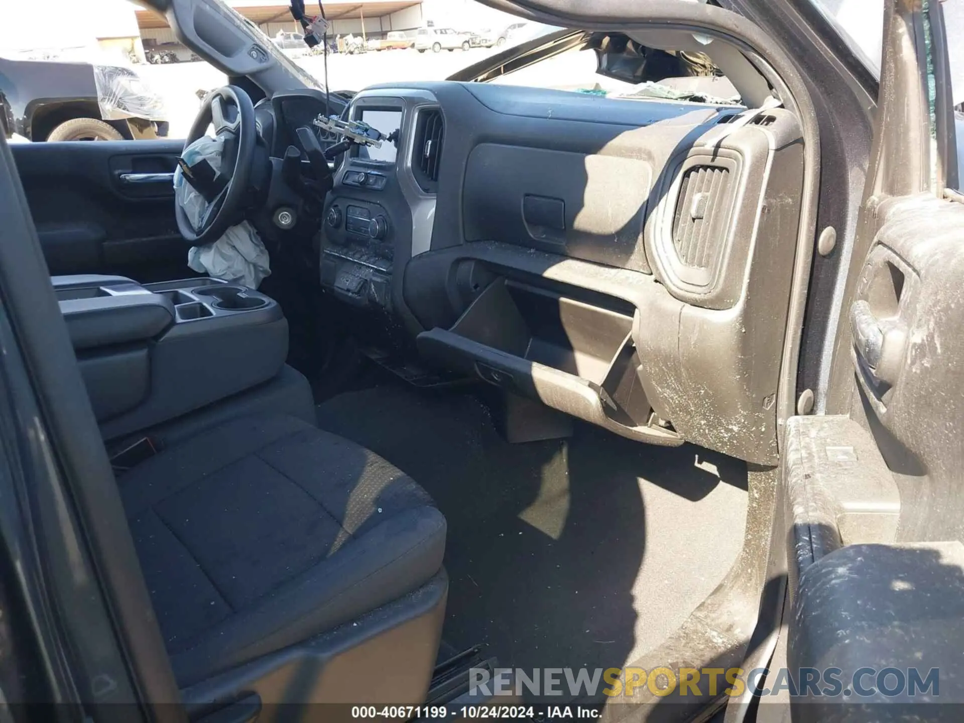 5 Photograph of a damaged car 1GCRYBEK1MZ317390 CHEVROLET SILVERADO 1500 2021