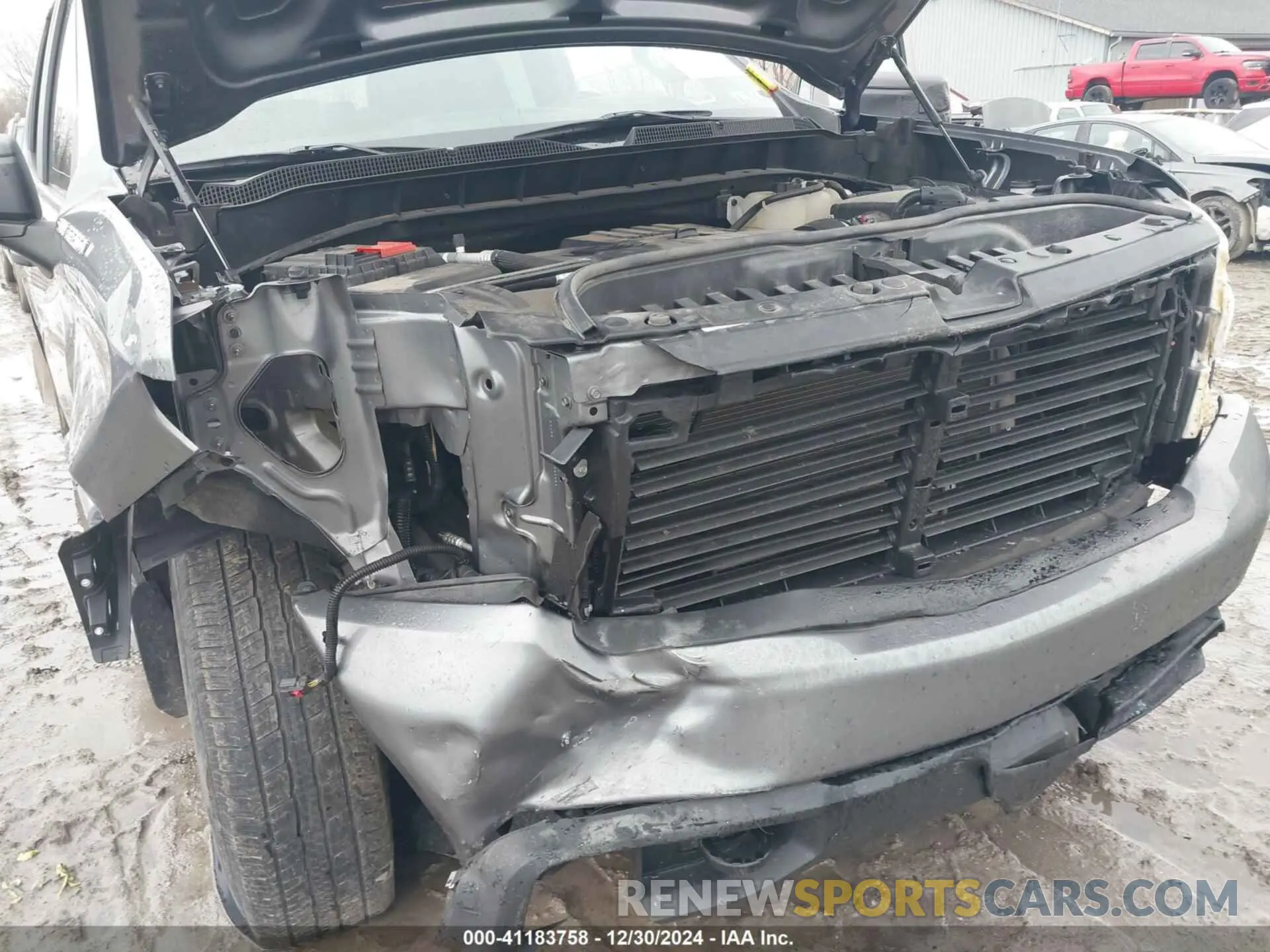 6 Photograph of a damaged car 1GCRYBEK2MZ156547 CHEVROLET SILVERADO 1500 2021