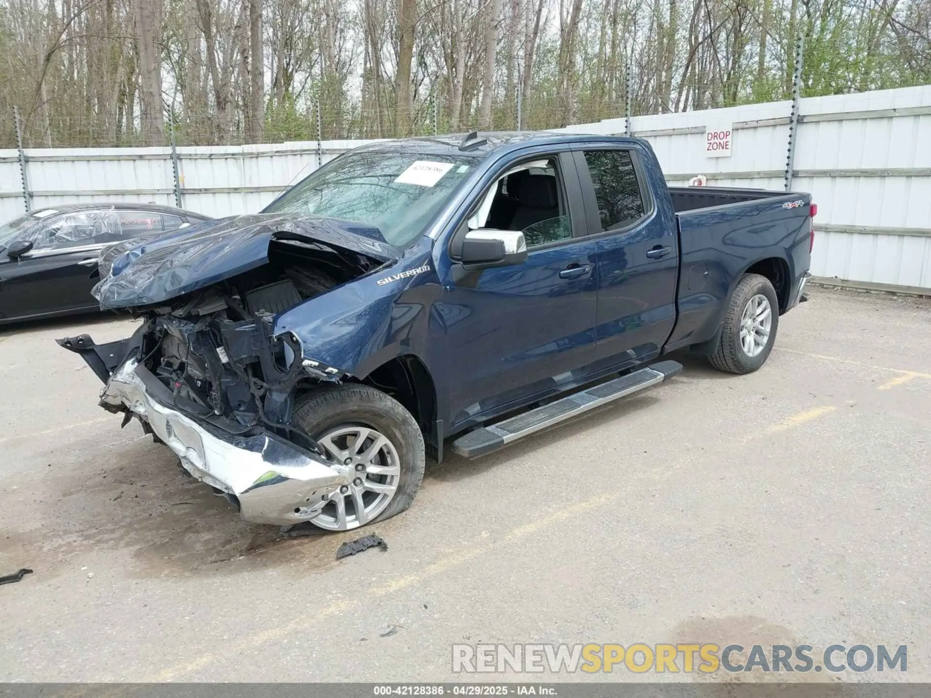 2 Фотография поврежденного автомобиля 1GCRYJEK9MZ341902 CHEVROLET SILVERADO 1500 2021