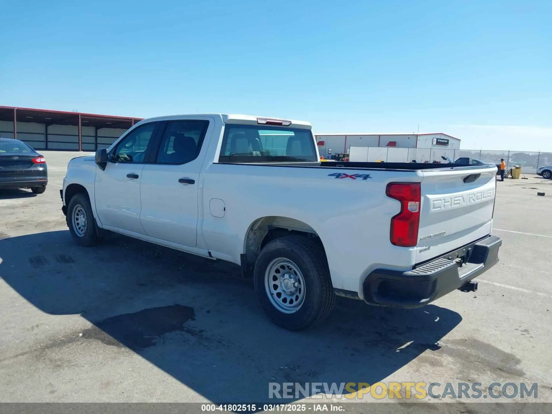 3 Photograph of a damaged car 1GCUYAEF3MZ383754 CHEVROLET SILVERADO 1500 2021