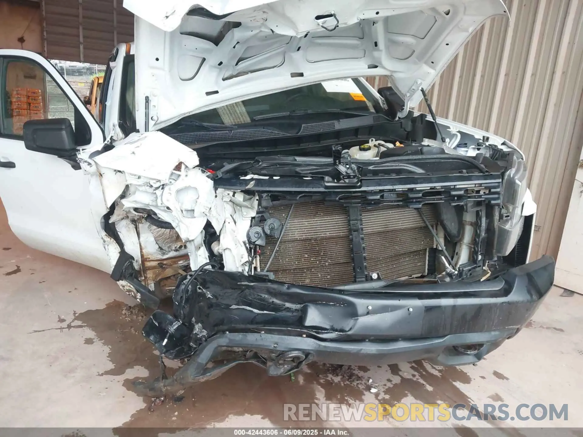 6 Фотография поврежденного автомобиля 1GCUYAEF8MZ129201 CHEVROLET SILVERADO 1500 2021