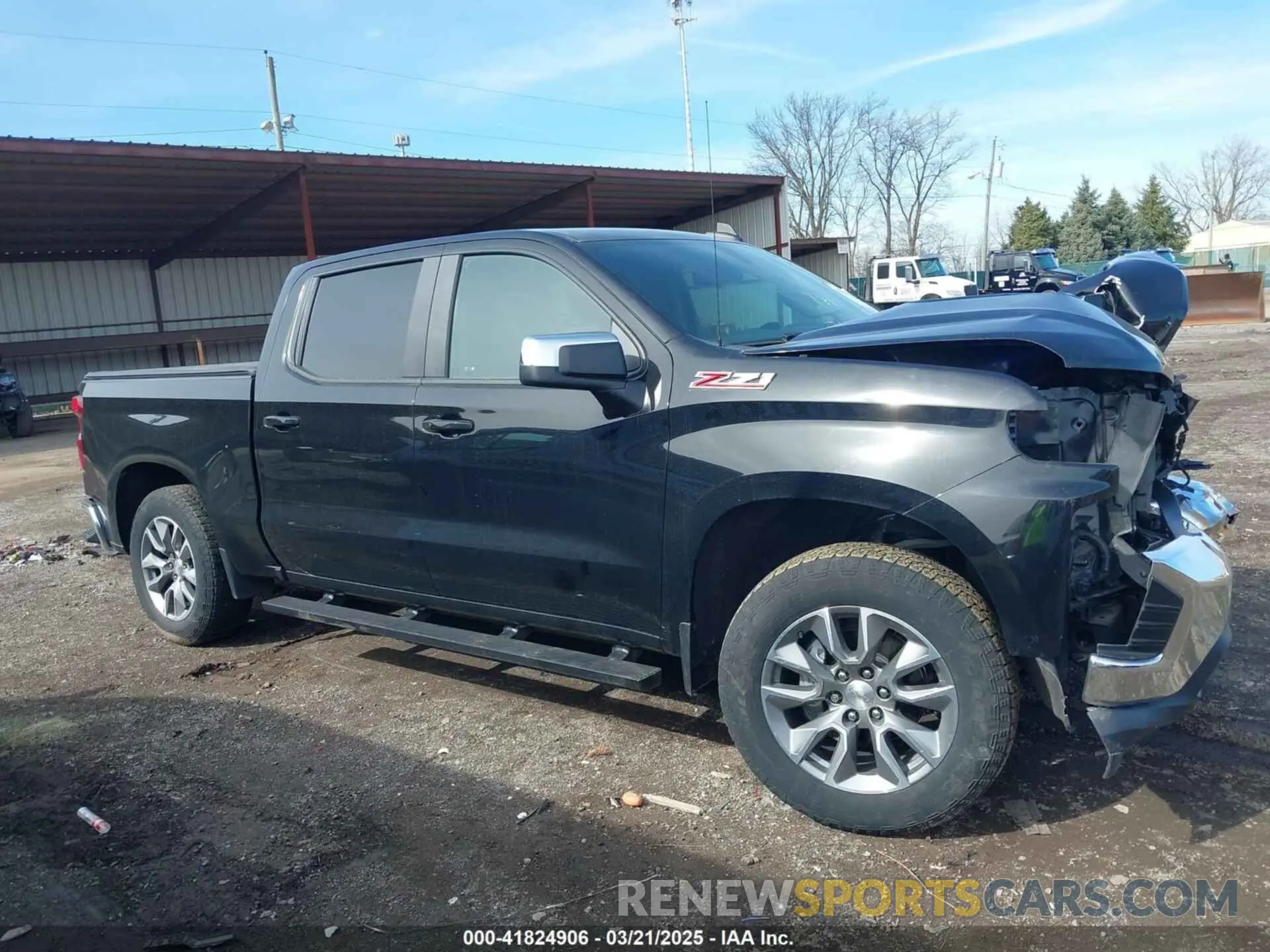 12 Photograph of a damaged car 1GCUYDED0MZ253365 CHEVROLET SILVERADO 1500 2021