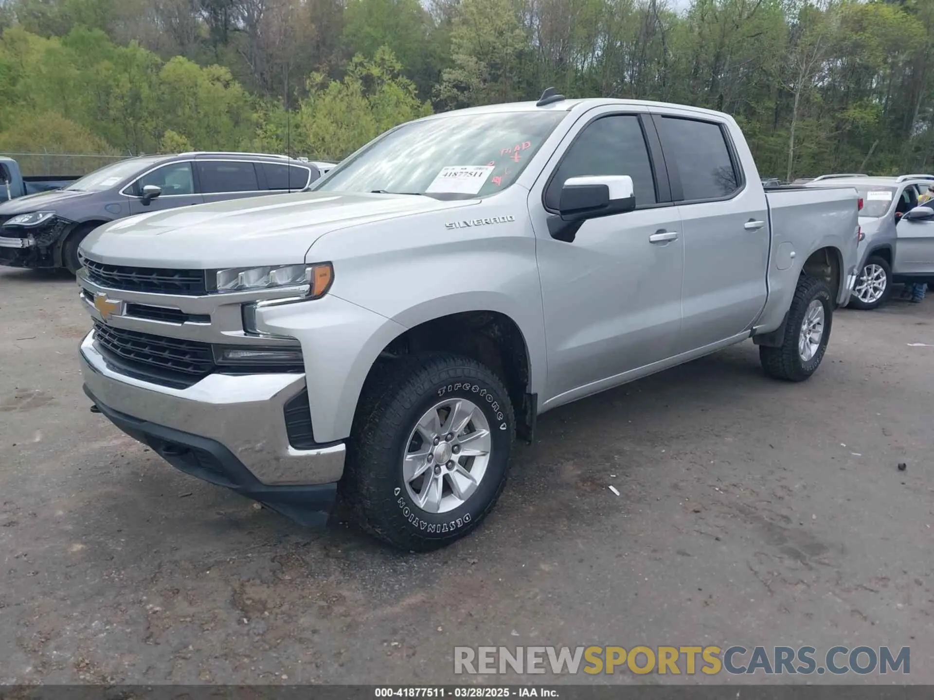 2 Фотография поврежденного автомобиля 1GCUYDED1MZ429579 CHEVROLET SILVERADO 1500 2021